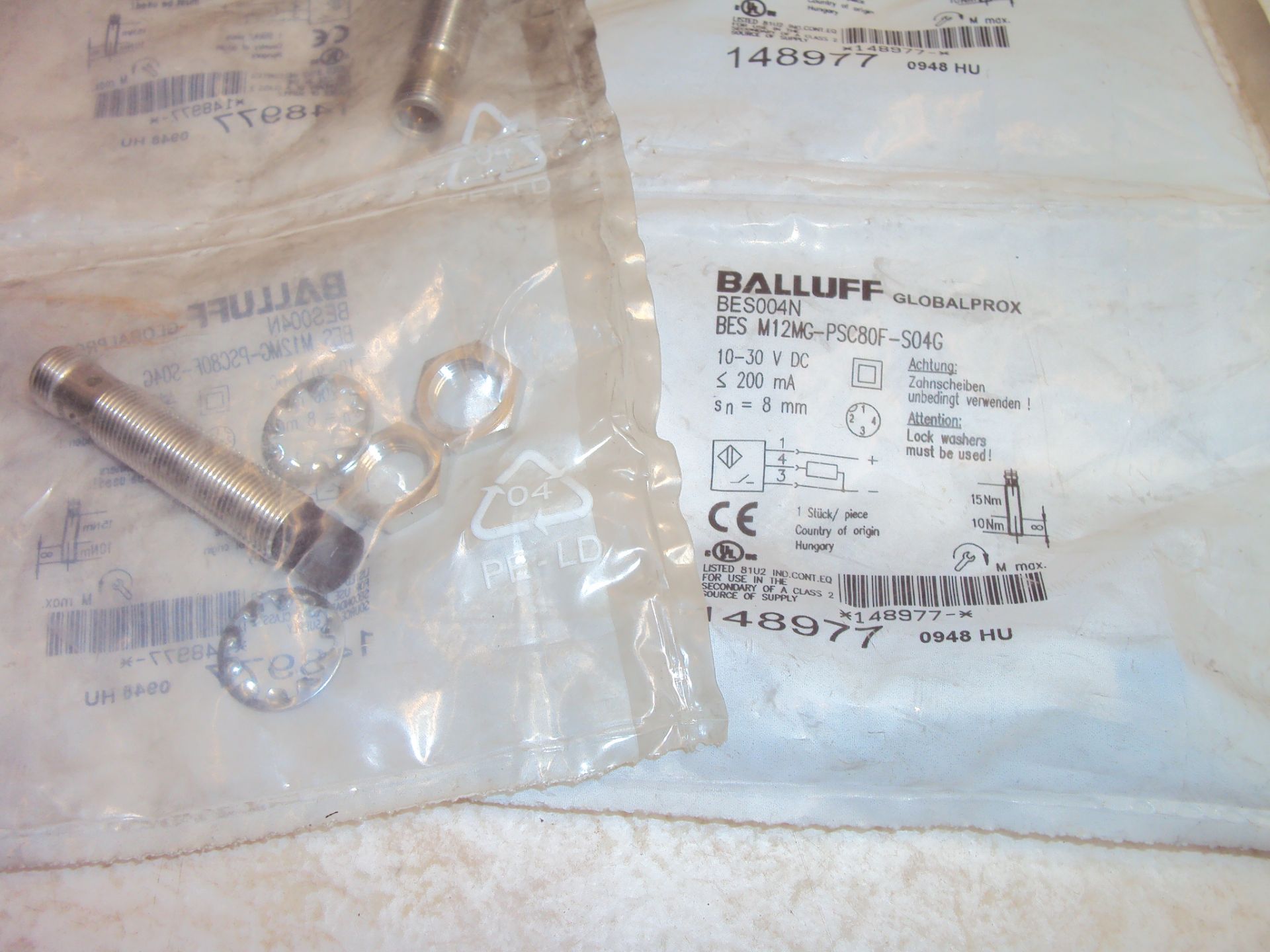 (9) Balluff Proximity Sensors (6) BES004N (2) 120507 (1) 180948 - Bild 3 aus 7