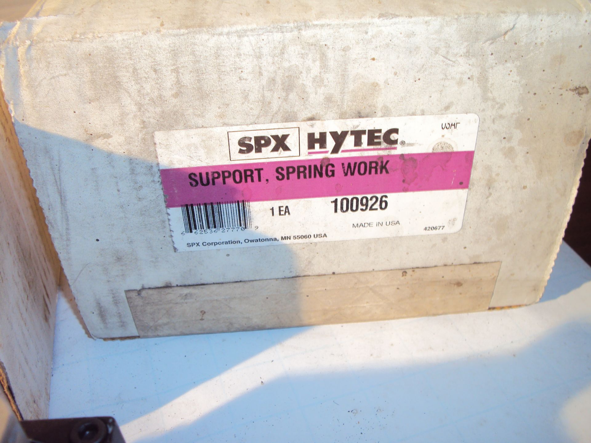 (2) Hytek Springwork Supports 100926 & 100226 (1) Body 10044B - Image 4 of 4