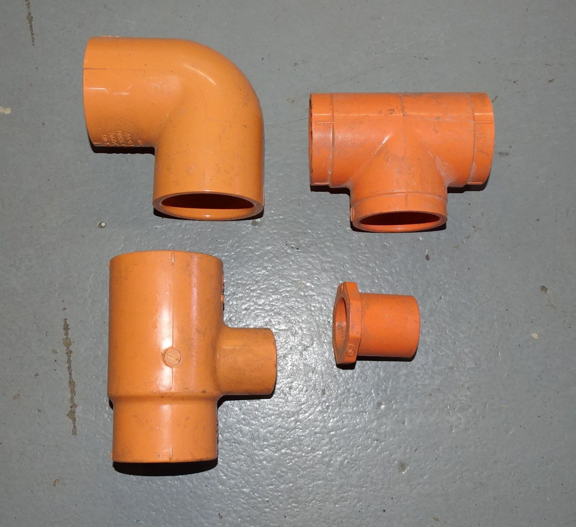 PVC Elbows, Tee's, Connectors Etc.