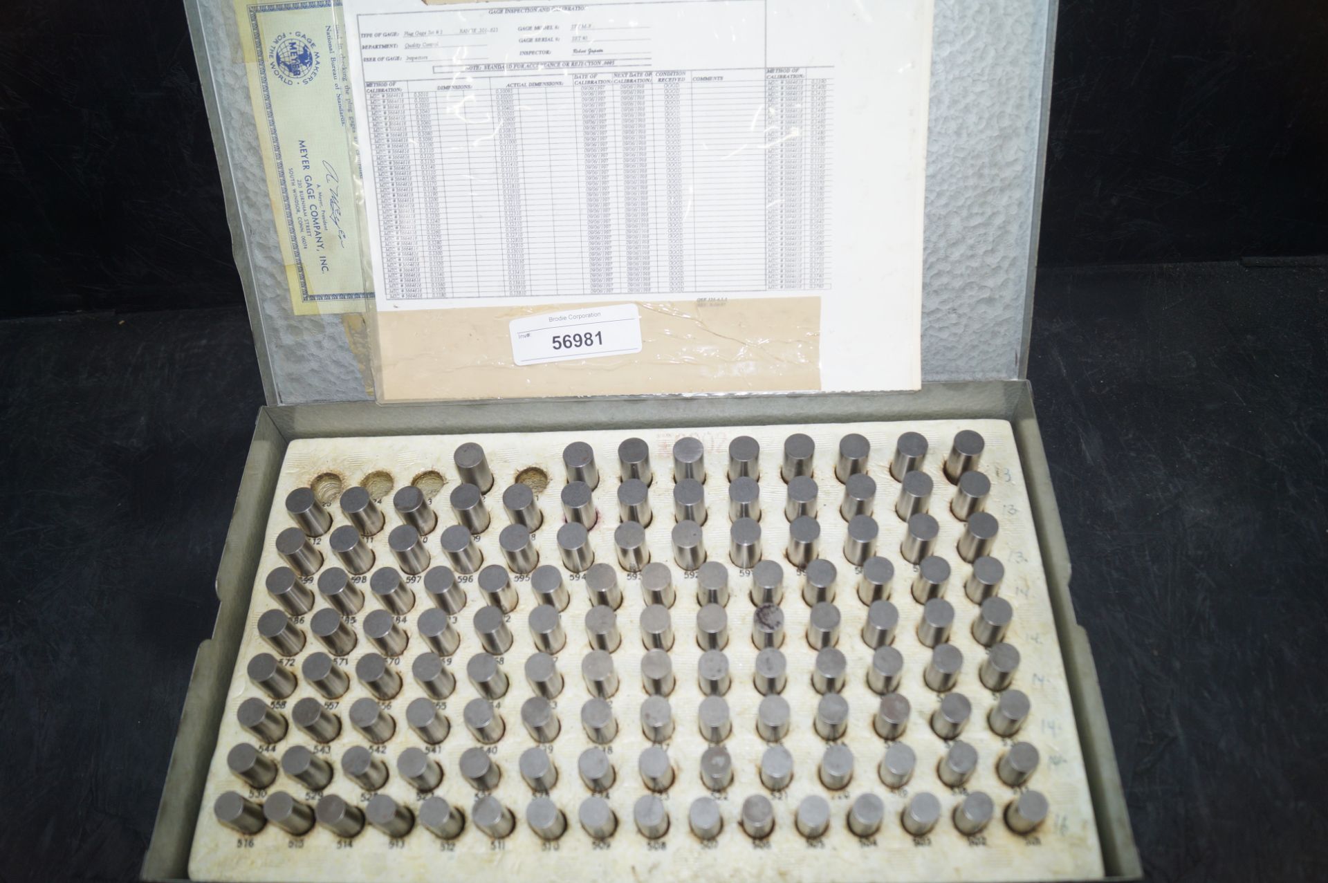 Meyer Pin Gage Set #3 - Image 3 of 9