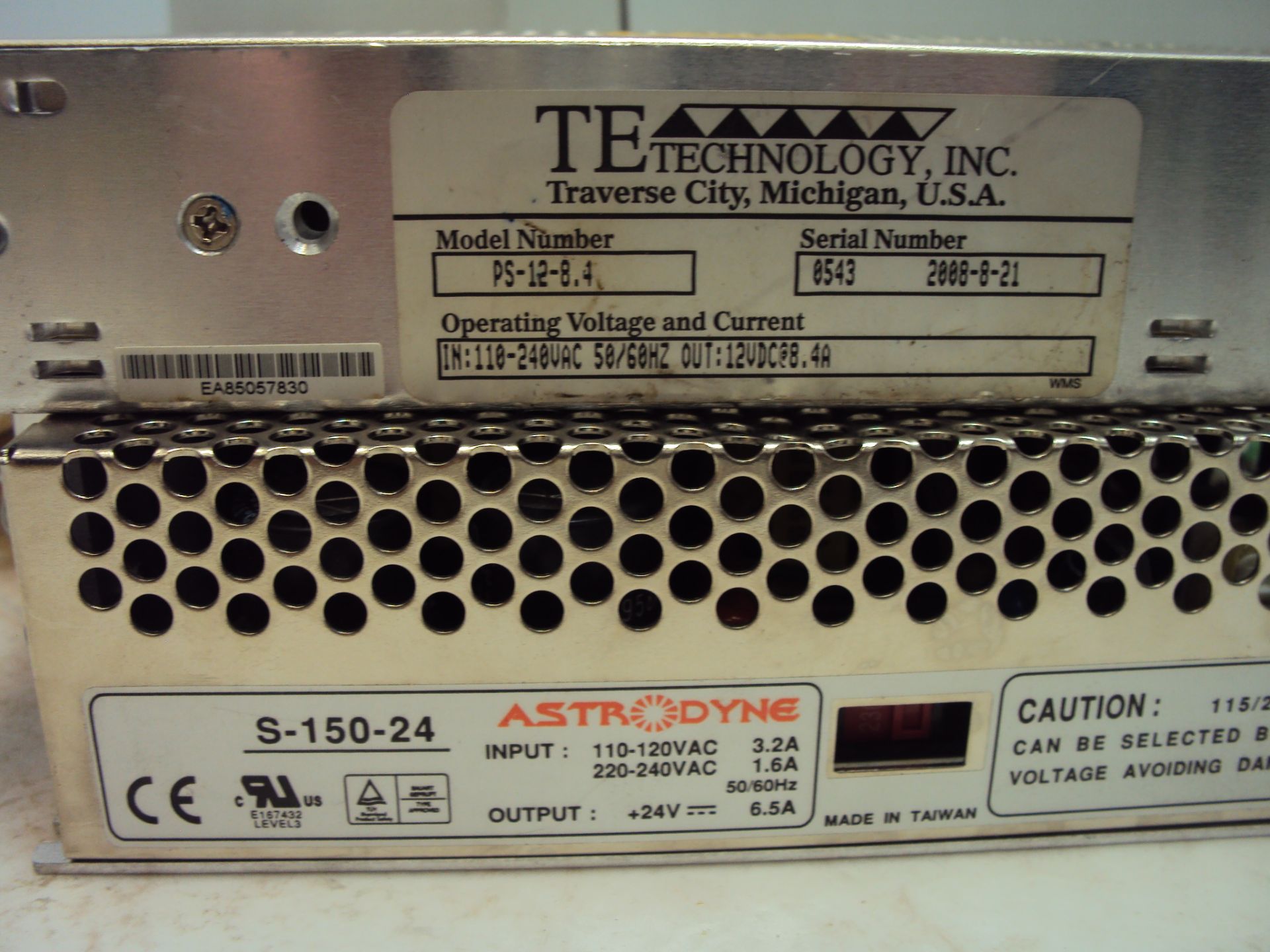 (9) Assorted Power Supplies Astrodyne, Power One & Superior - Image 6 of 6