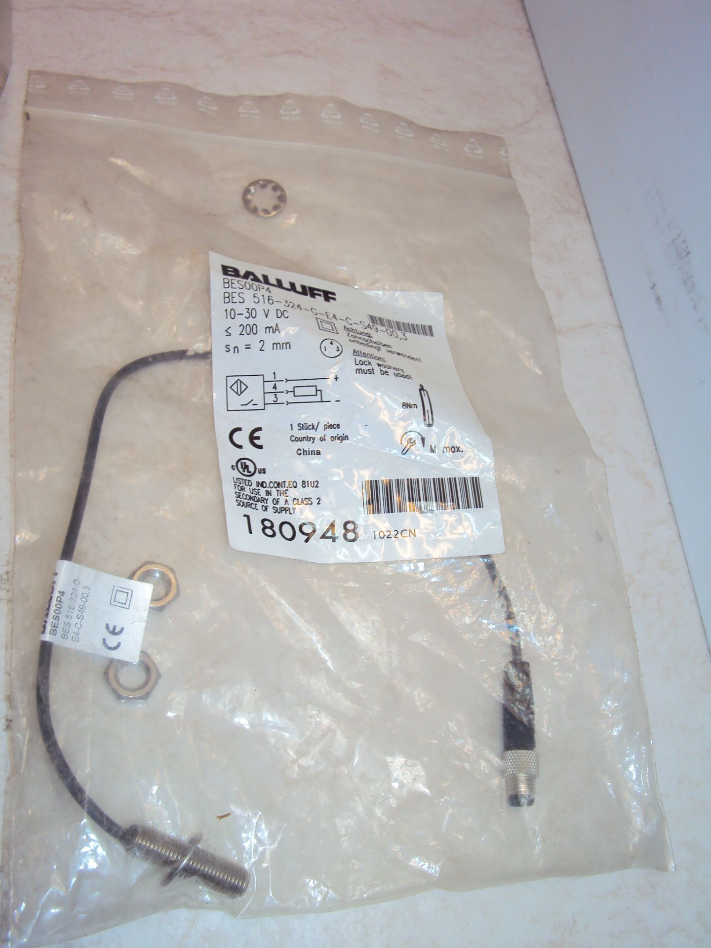 (9) Balluff Proximity Sensors (6) BES004N (2) 120507 (1) 180948 - Bild 6 aus 7