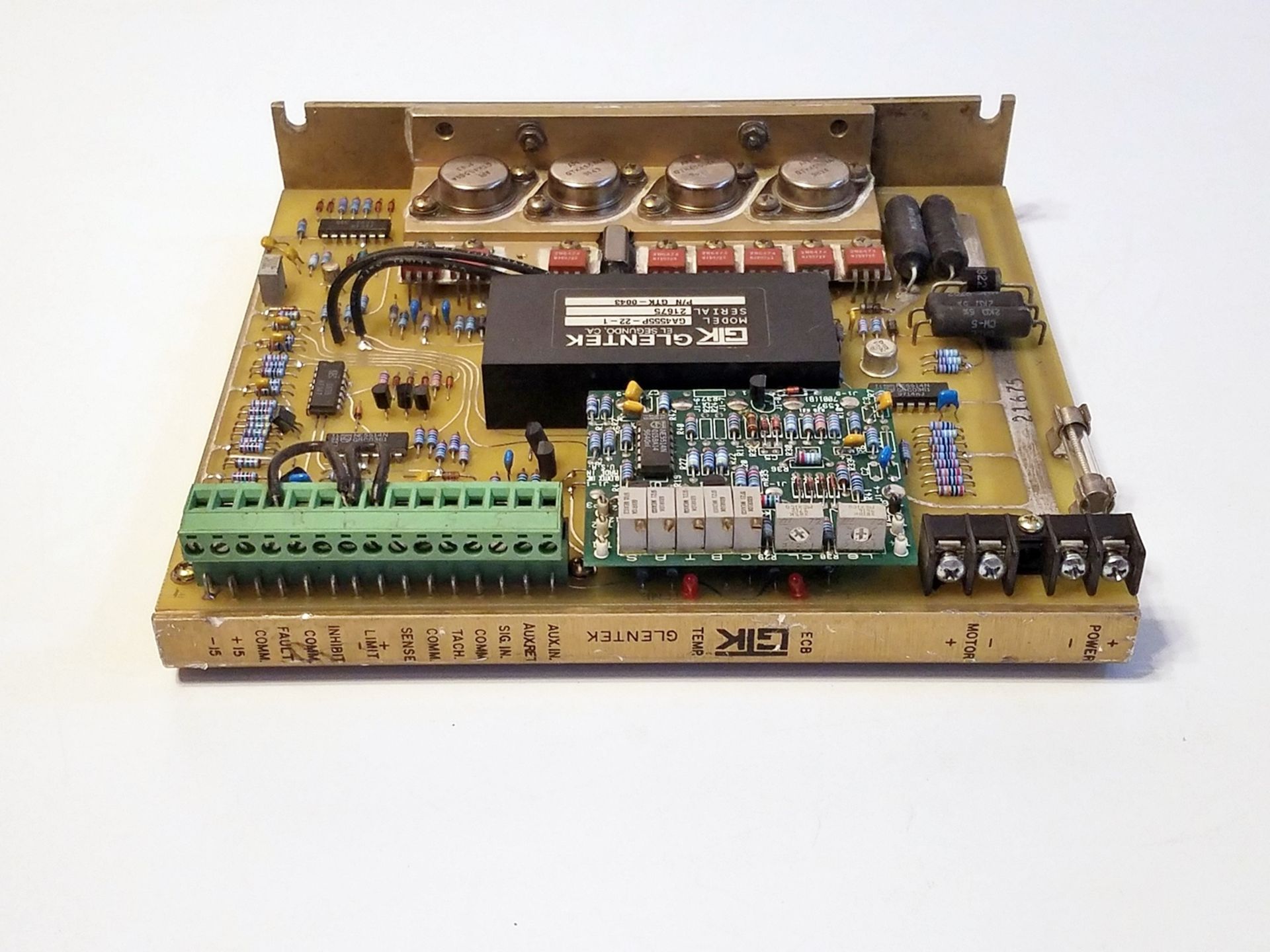 Glentek GA4555P-22-1 Servo Amplifier