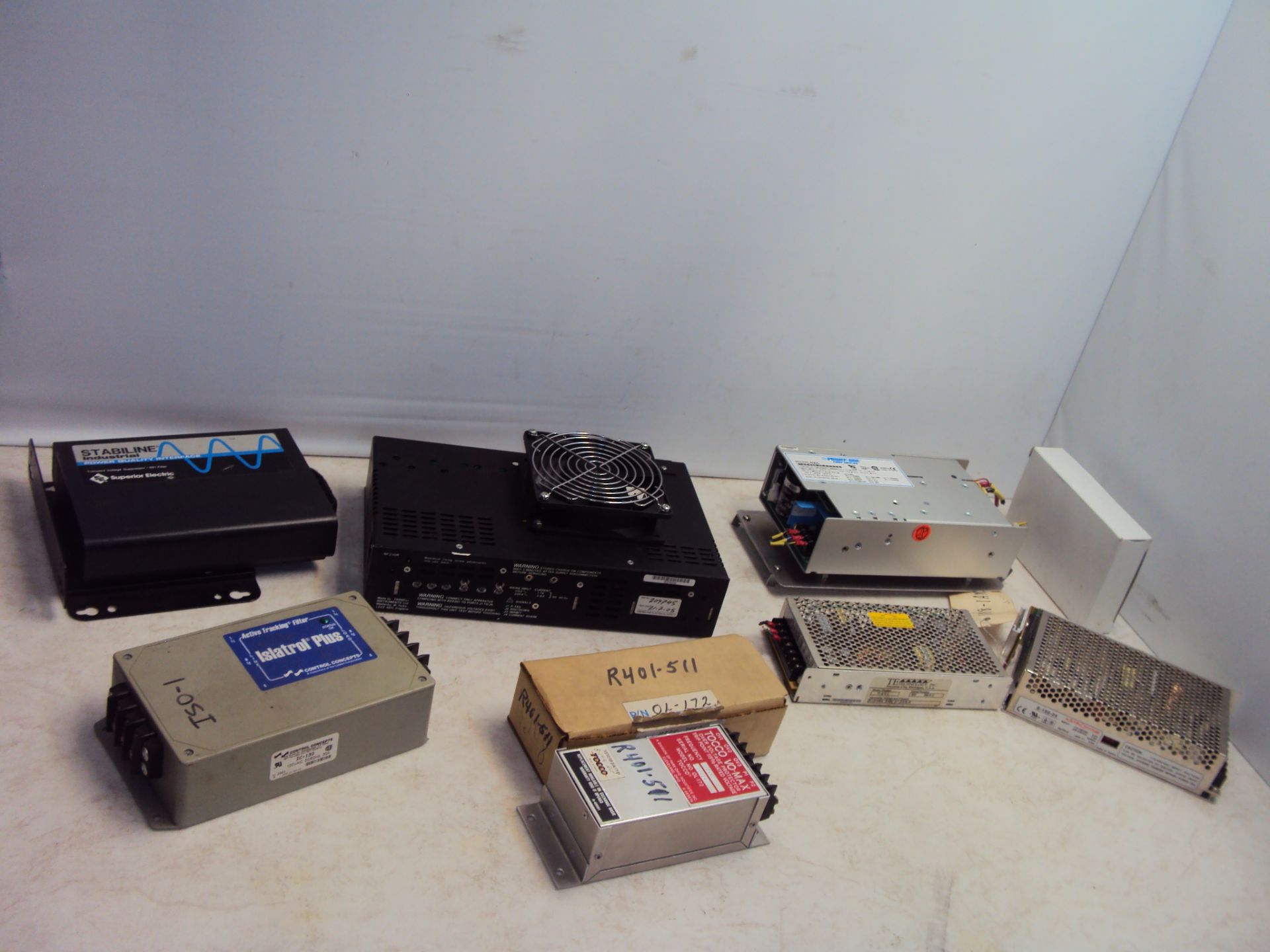 (9) Assorted Power Supplies Astrodyne, Power One & Superior