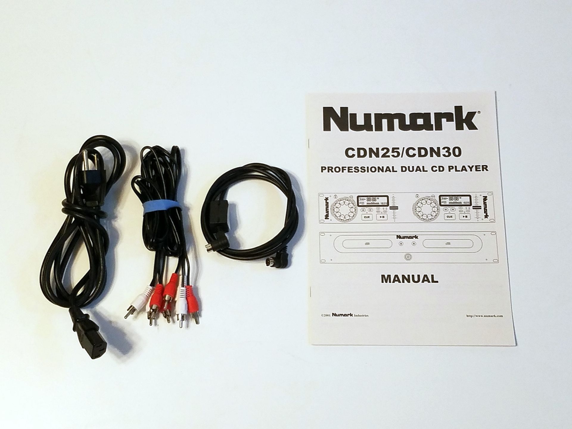 Numark CDN25 Professional Dual CD Player - Bild 4 aus 4