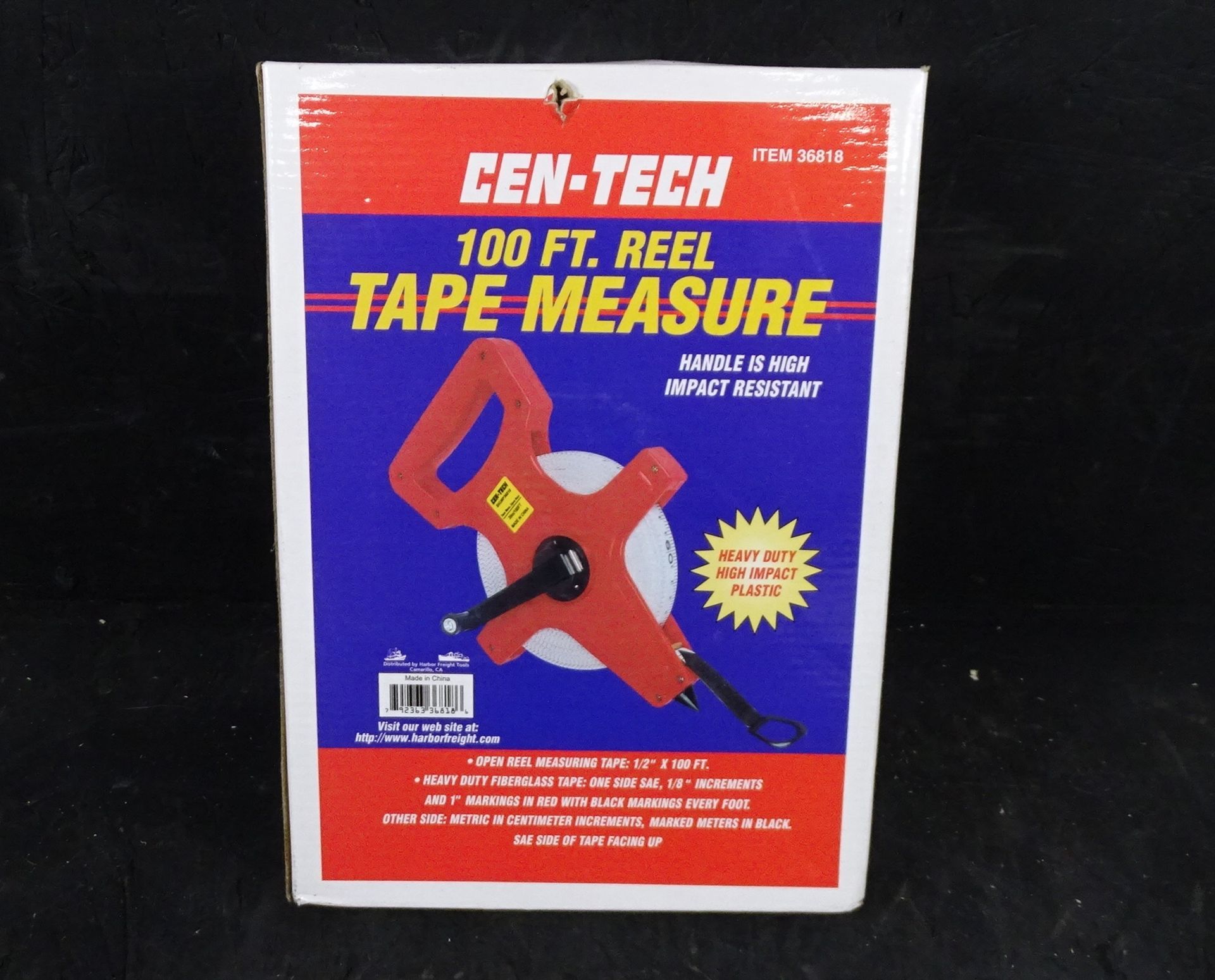 Cen-Tech 100 ft Tape Measure