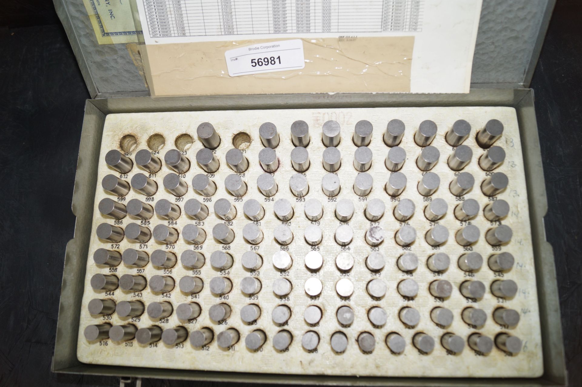 Meyer Pin Gage Set #3 - Image 2 of 9