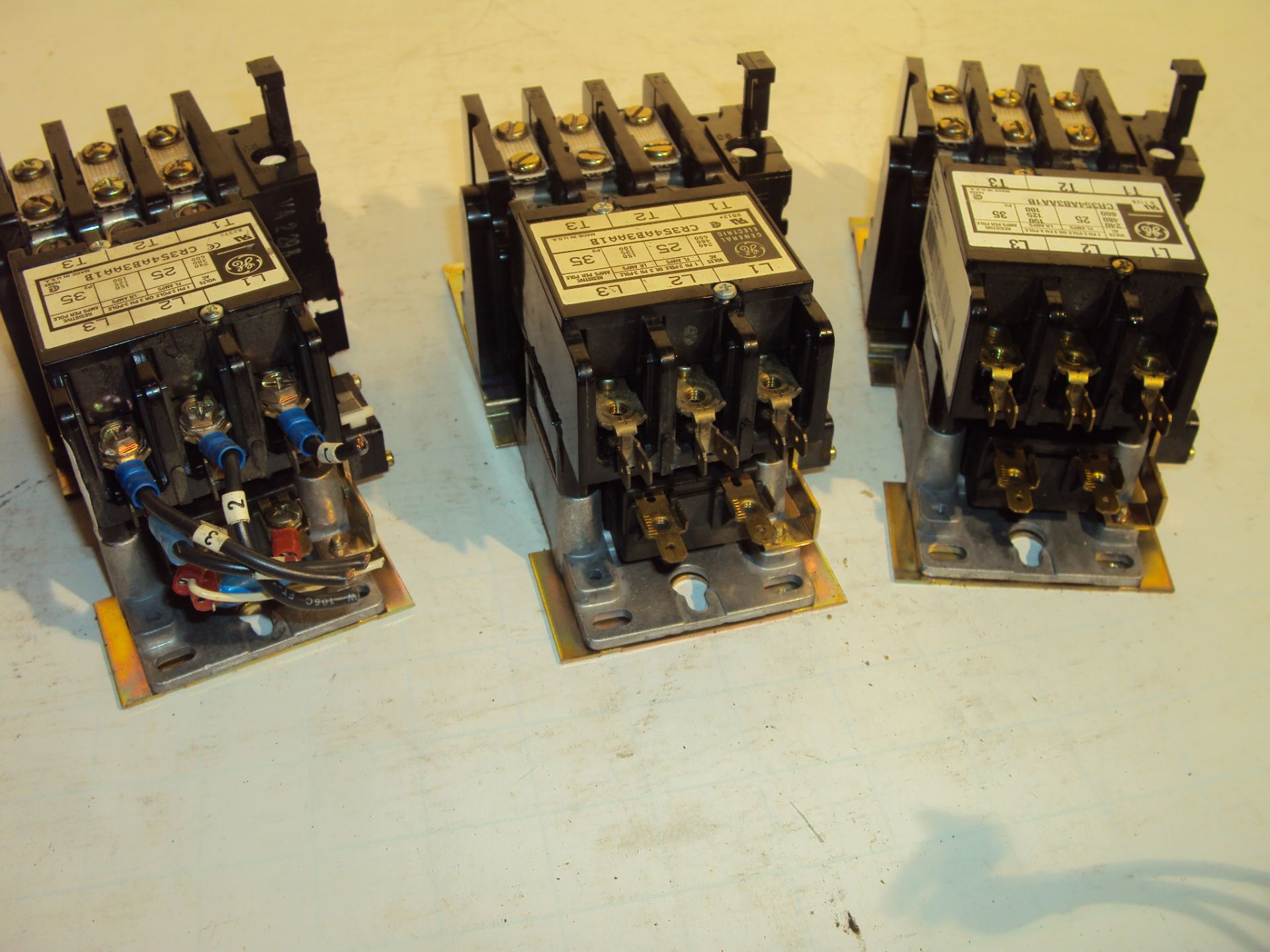 (3) General Electric CR354ABBAA1B Motor Starter Magnetic Contactors - Image 3 of 4