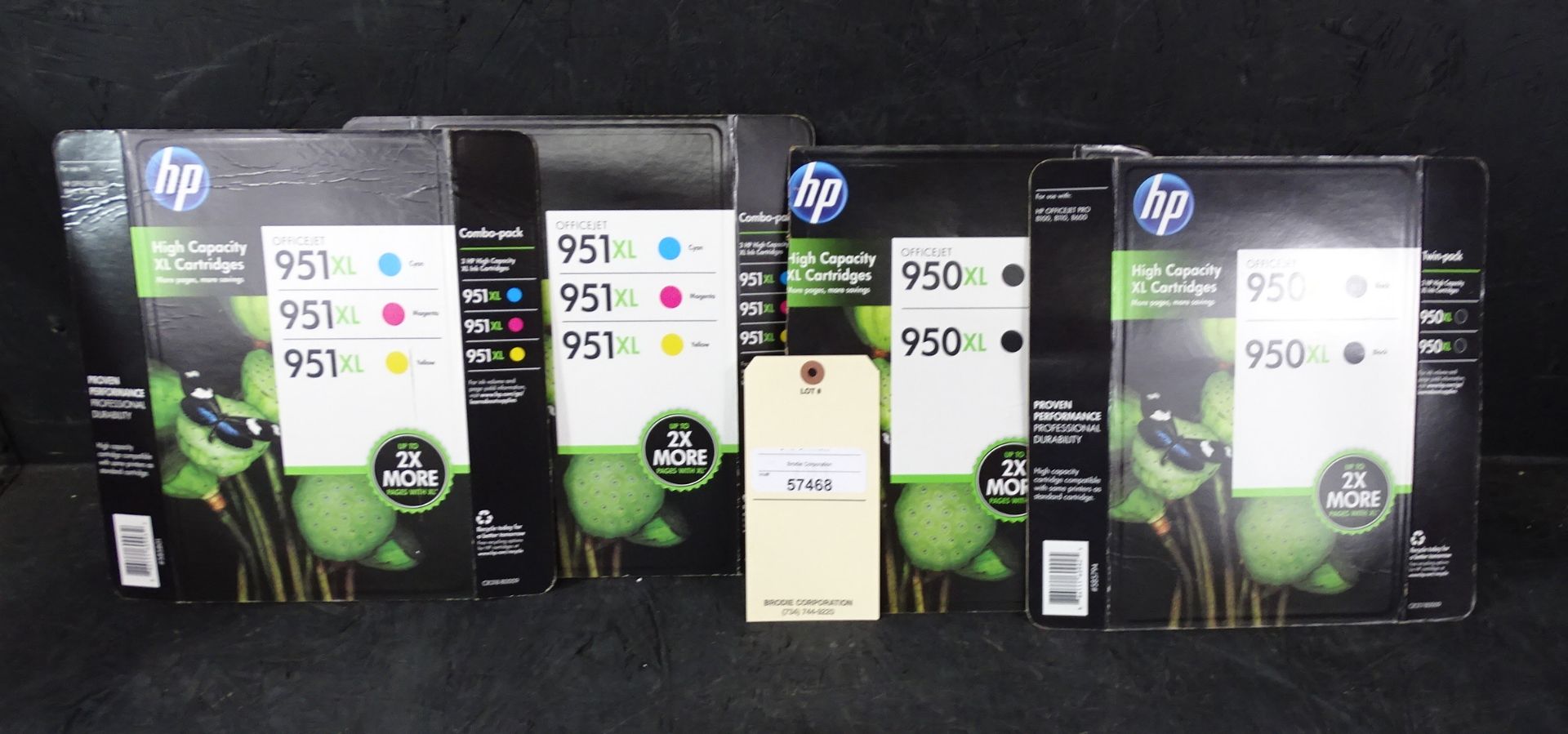 HP 951 & 950XL Ink Cartridges Combo Packs