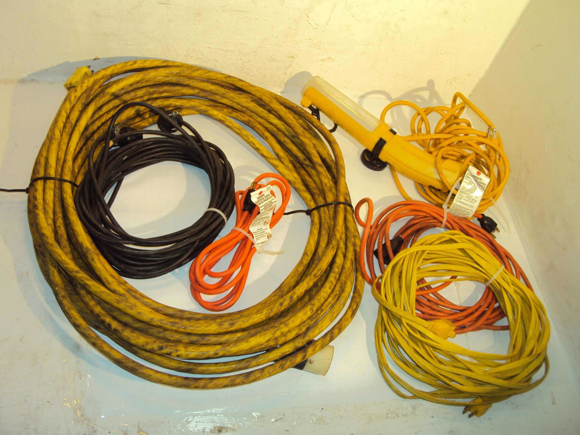 Extension Cords and Trouble Light