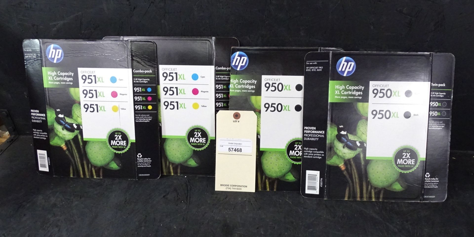 HP 951 & 950XL Ink Cartridges Combo Packs - Image 2 of 4