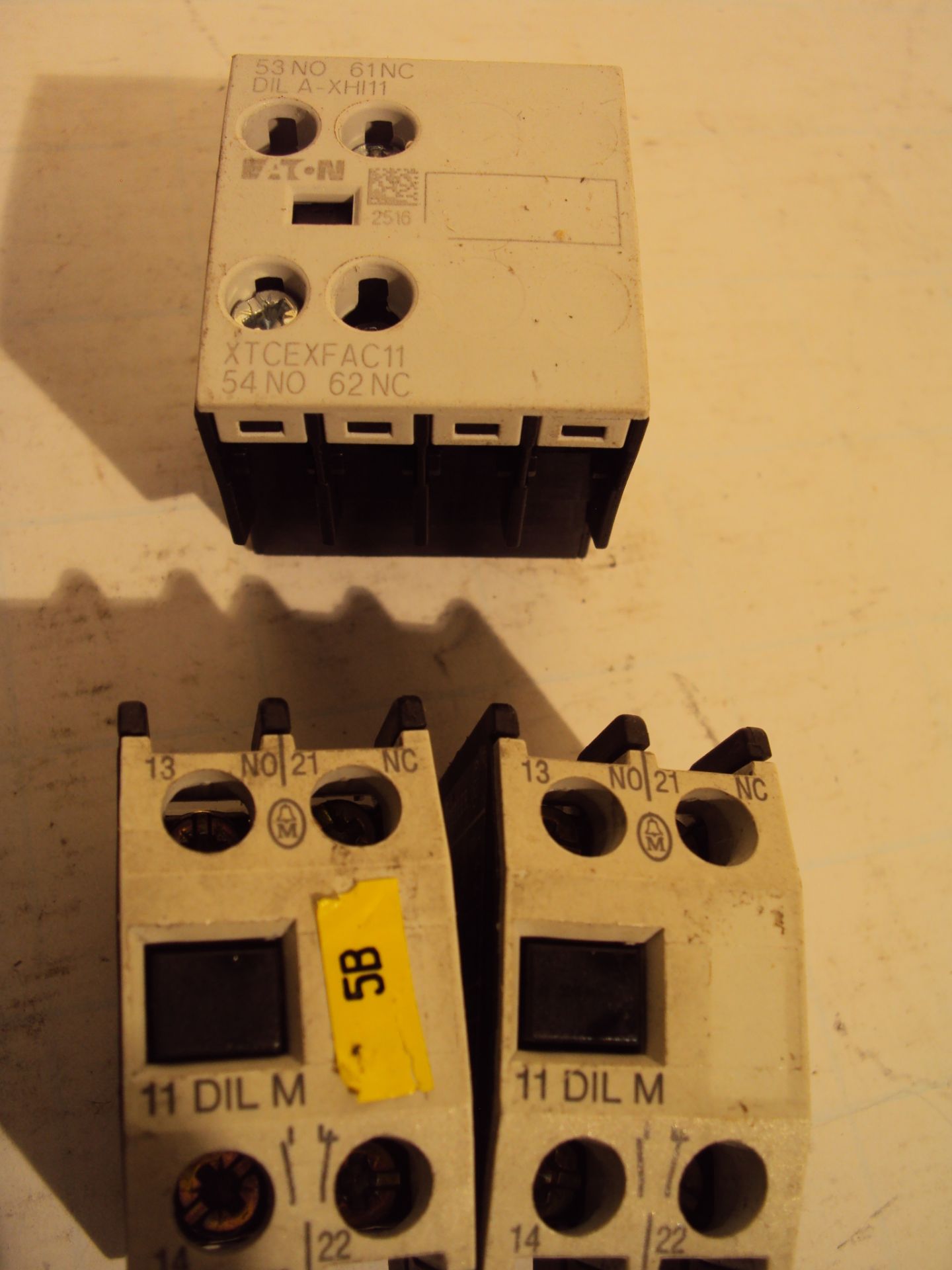 (12) Assorted Auxiliary Switches & Relays GE, Eaton, Fuji, Telemecanique - Image 6 of 7