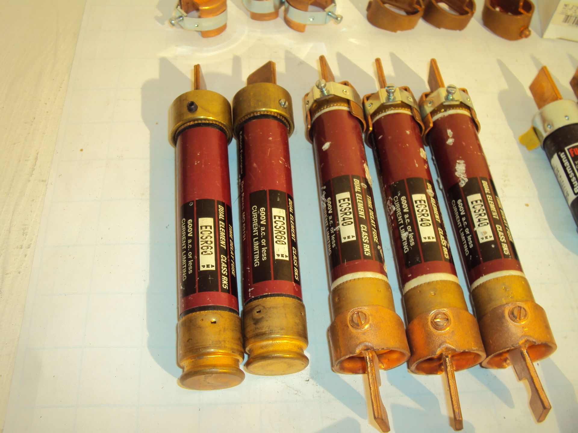 Assorted Trionic, Fusetron, Bullet, Buss Low Peak & Amp-Trap Fuses - Image 2 of 8