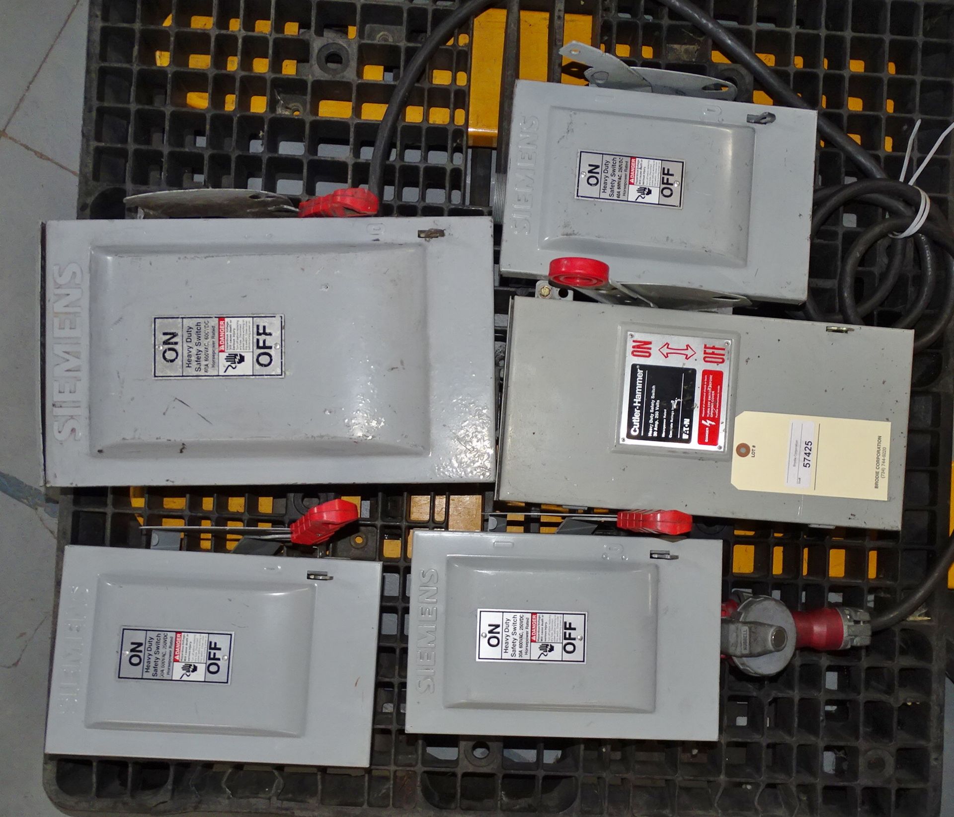 Asst'd Breaker Switch Boxes Siemens/ Cutler Hammer