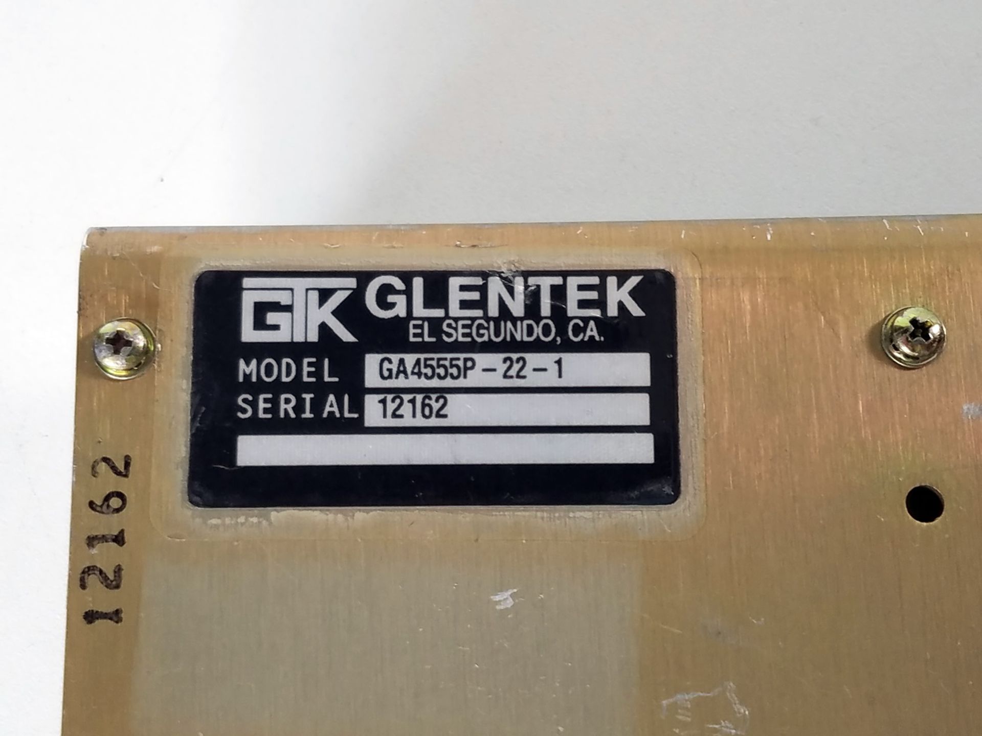 Glentek GA4555P-22-1 Servo Amplifier - Image 2 of 2