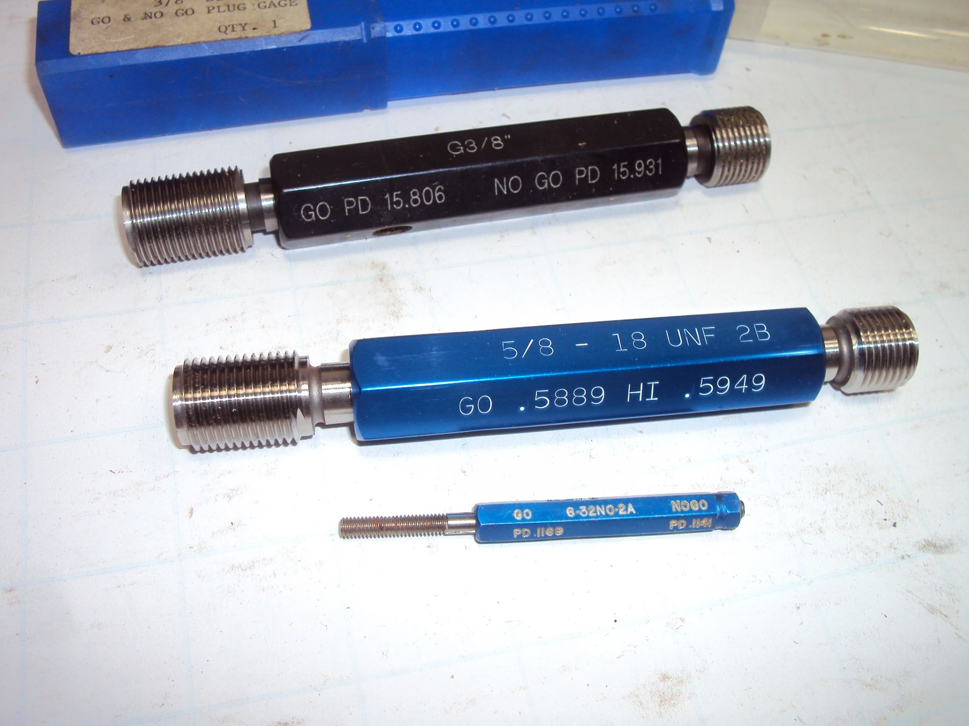 Assorted Gage Blocks, Gage Pins, Pin Holders & Thread Gages - Image 8 of 8