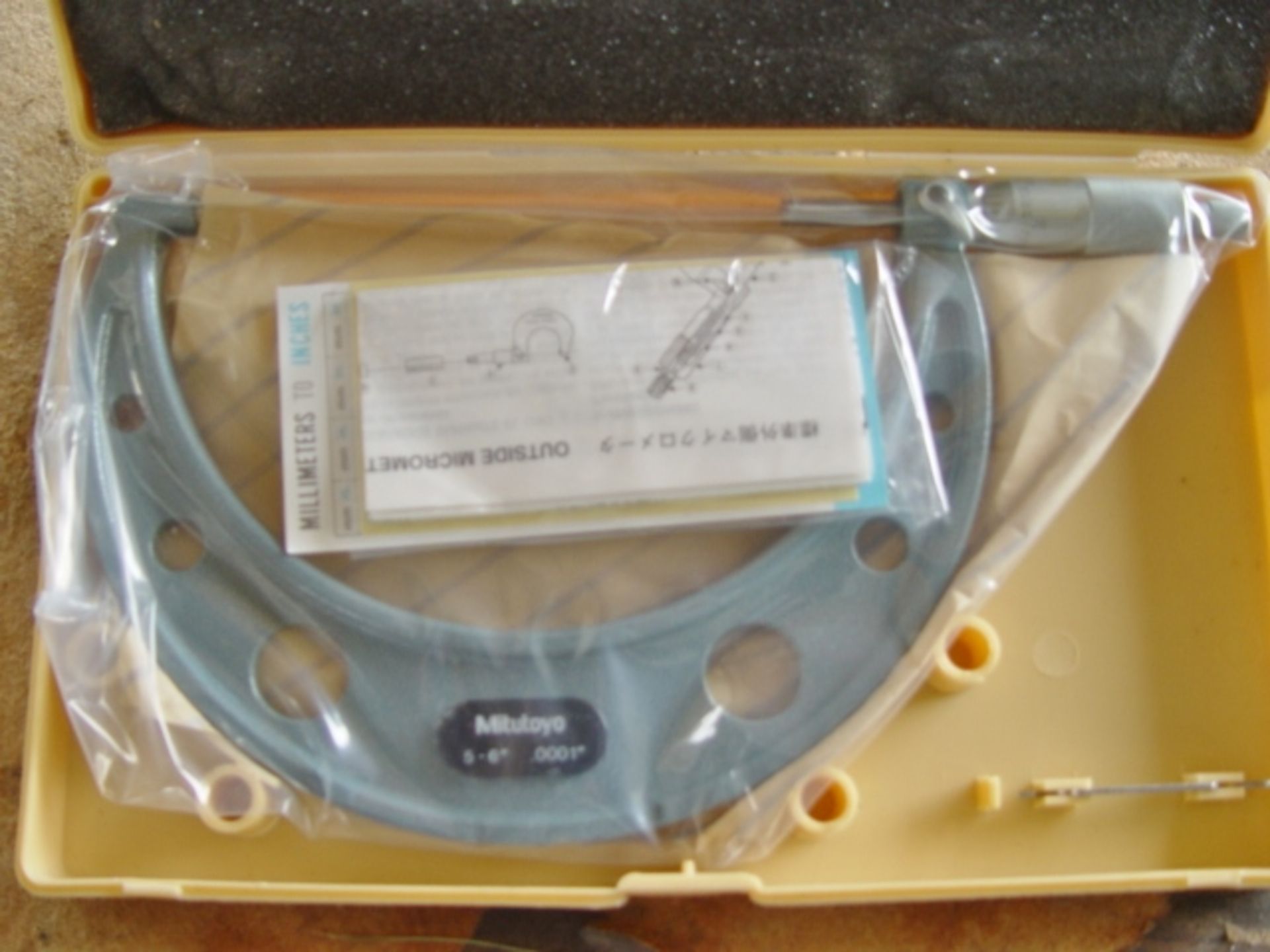 Mitutoyo 5-6" Micrometer (New)