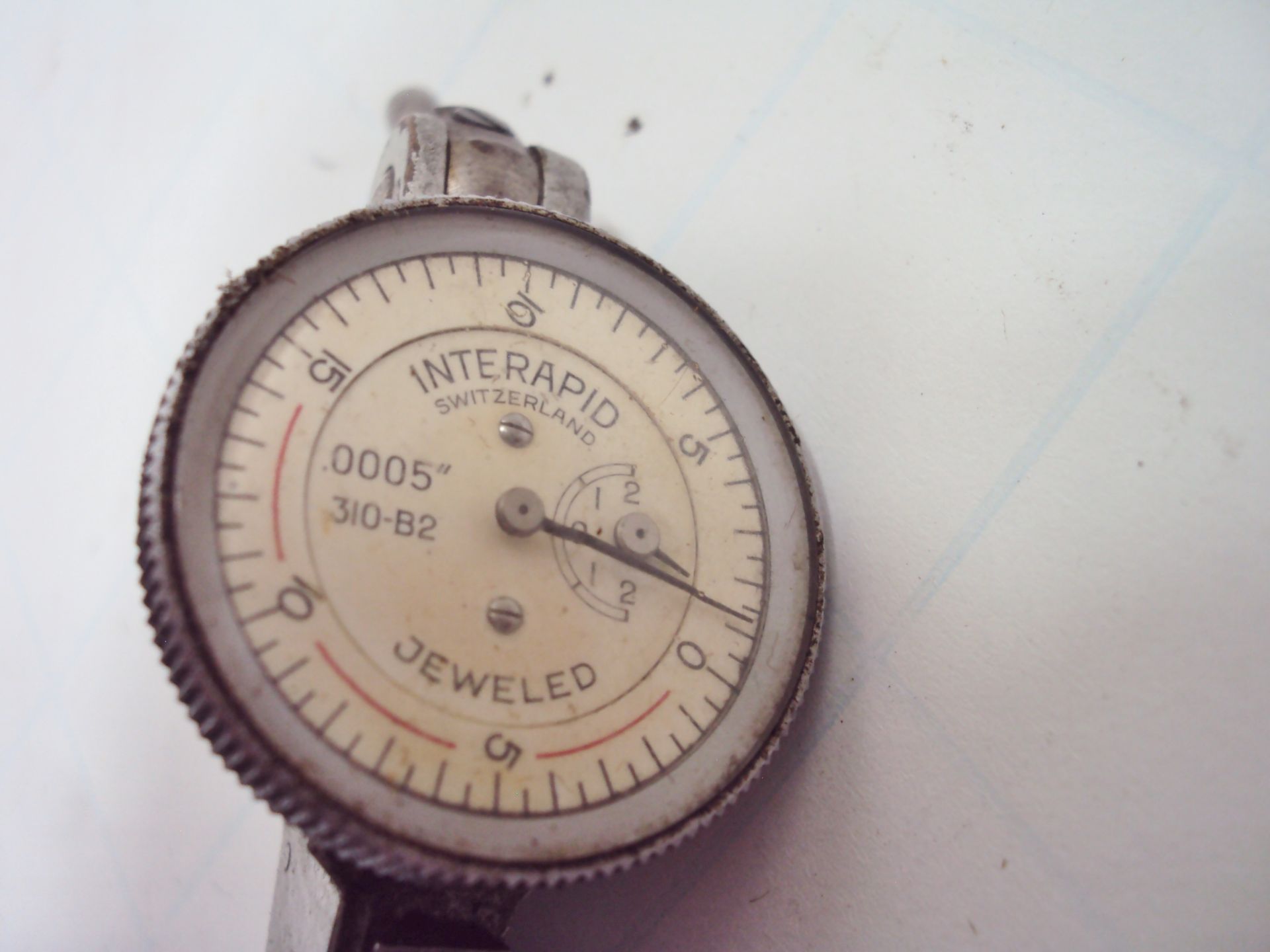 Interapid 310-B2 & Mitutoyo 513-202 Dial Indicators - Image 2 of 3