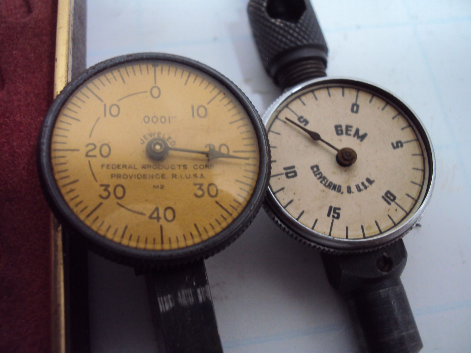 (4) Assorted Dial Indicators - Best Test, GEM, Federal - Image 3 of 4