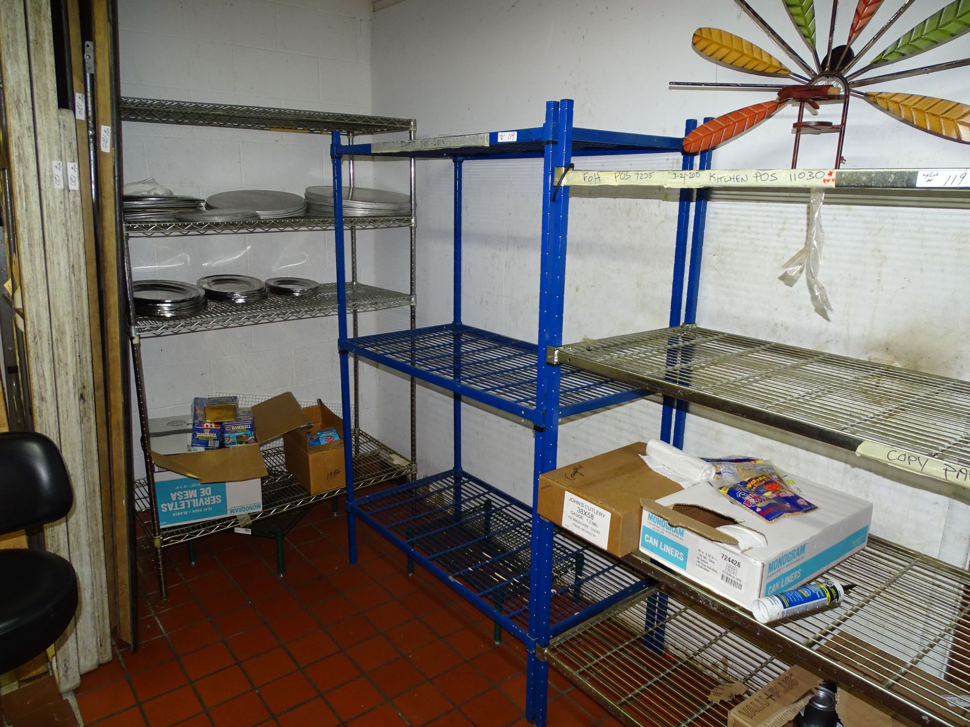 Assorted "Metro" Style Adjustable Shelving - Image 2 of 3