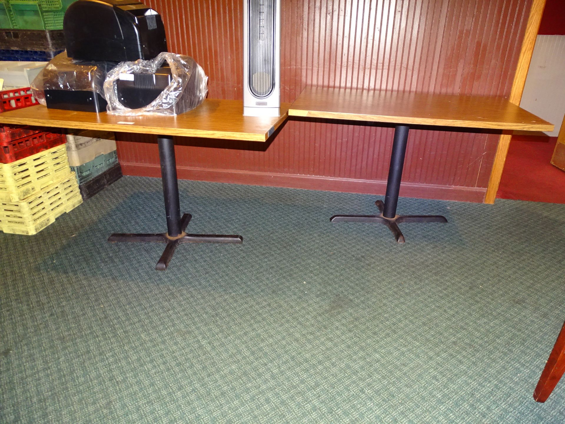 30" x 48" Rigid Base Rectangular Tables