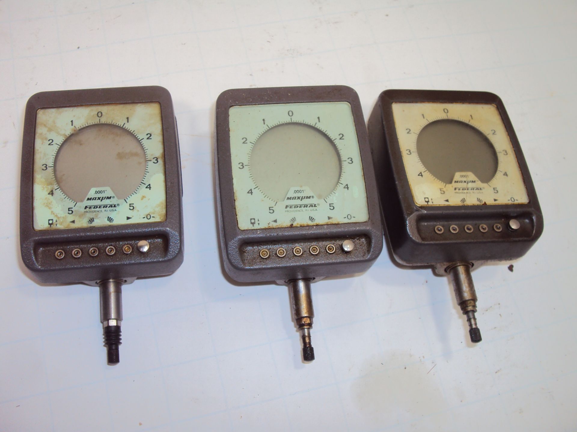 (5) Mahr Federal Maxum Electronic Indicators - Parts or Repair - Image 4 of 5