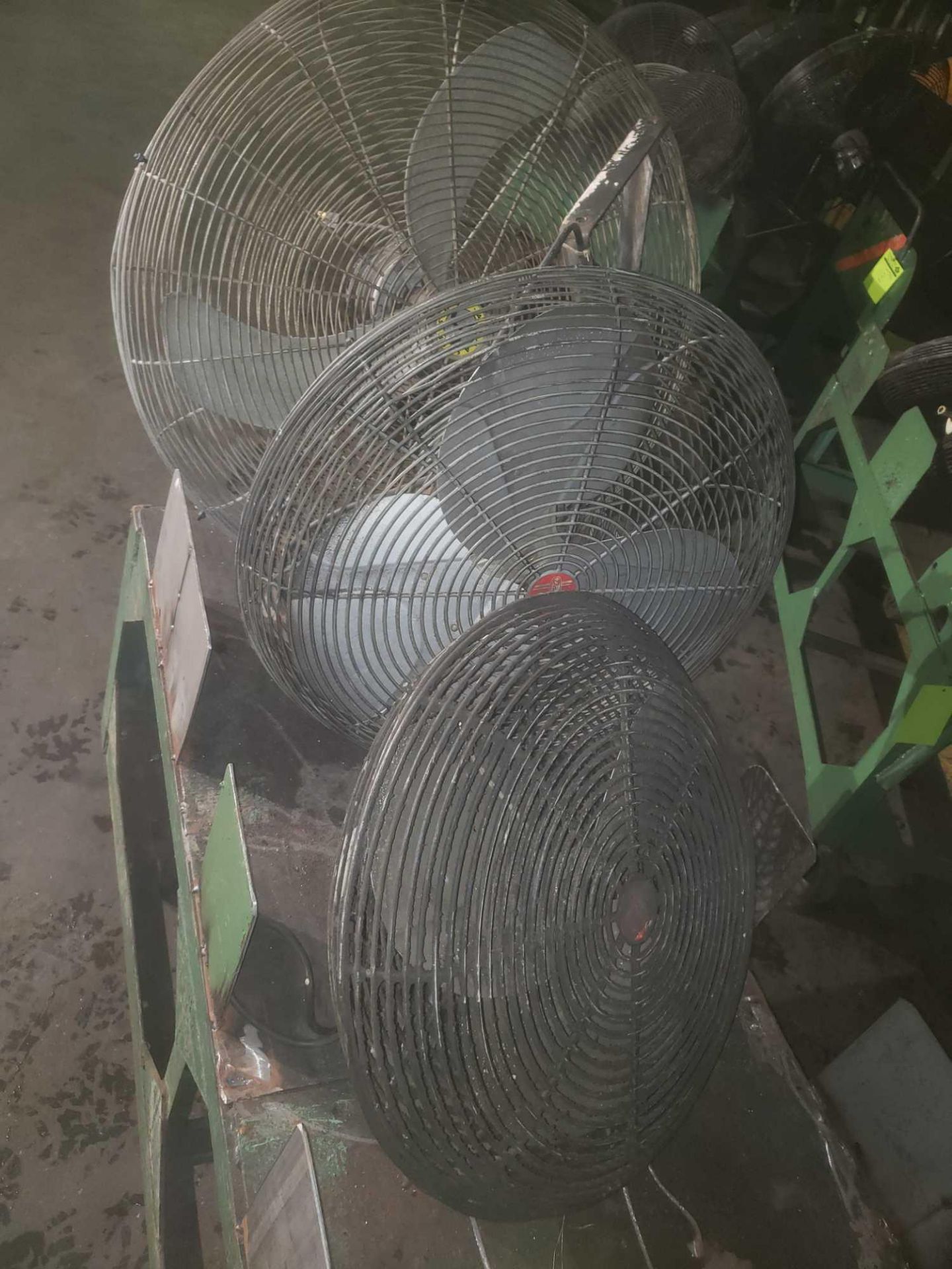 3 Wall Mounted Shop Fans