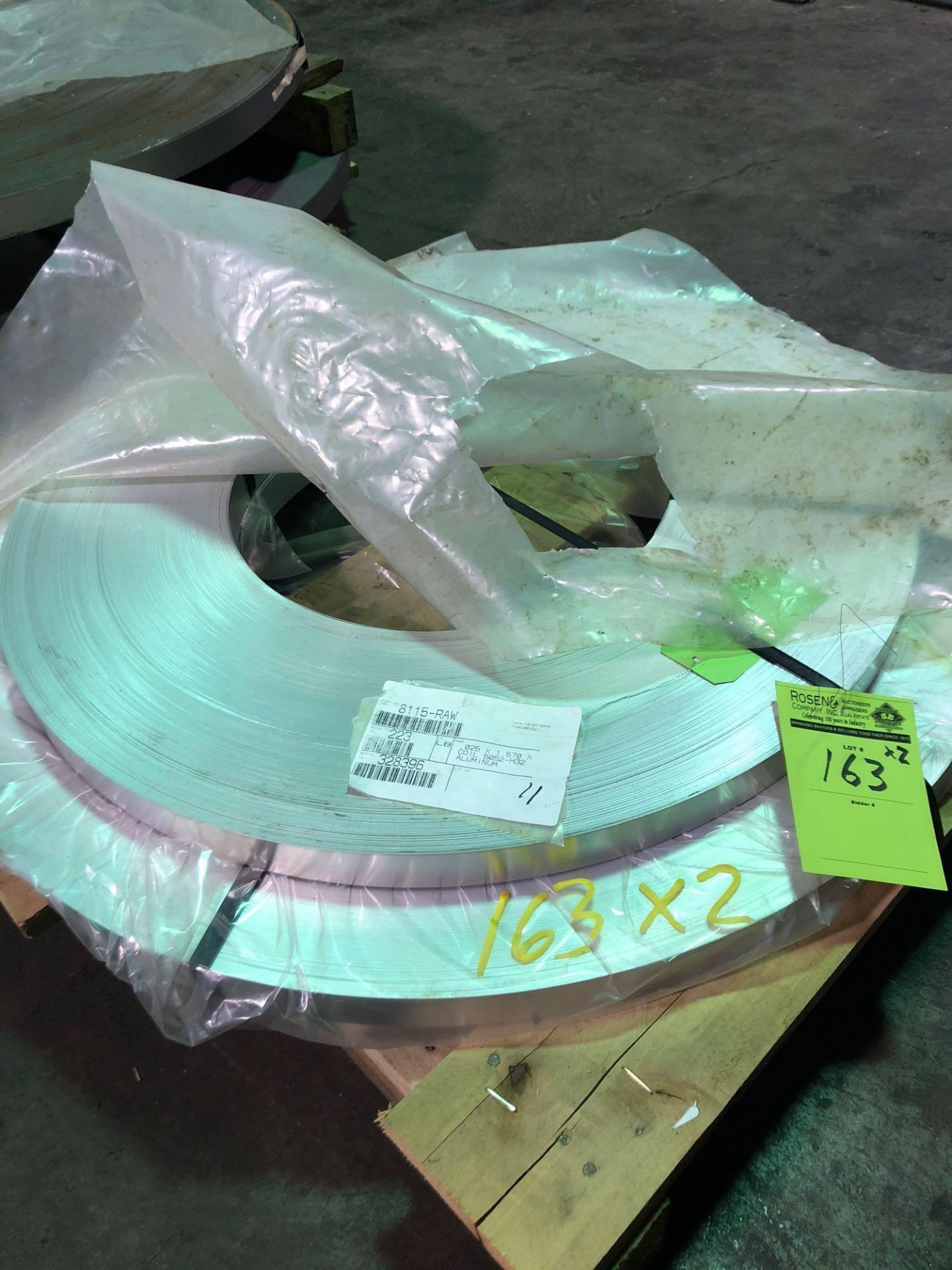 Coiled Aluminized Steel .025 x 1.570