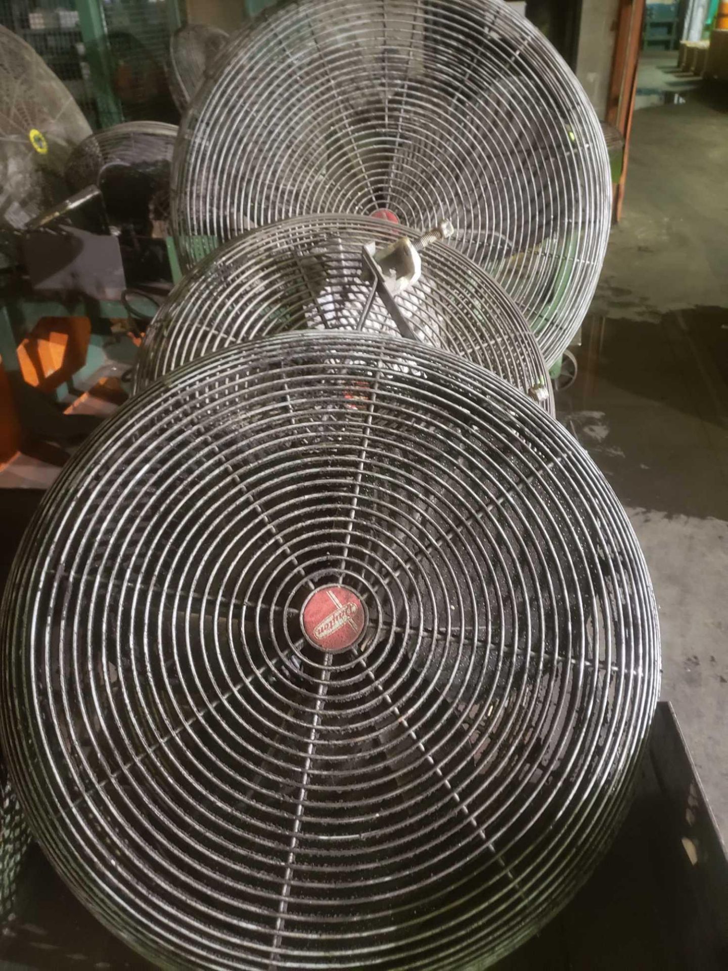 3 Wall Mounted Dayton Shop Fans - Image 2 of 5