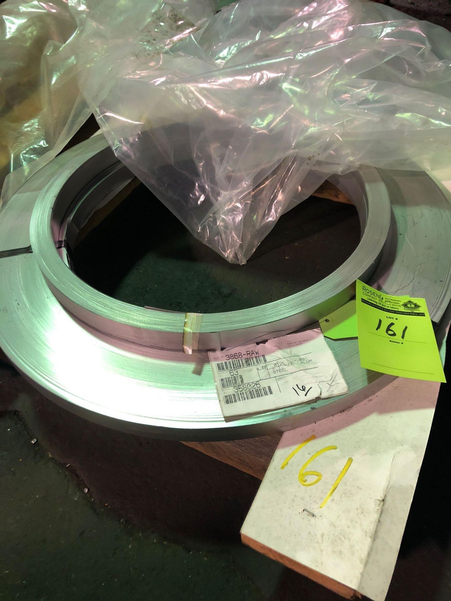 Coiled Aluminized Steel .0125 +/- .001 x 1.393