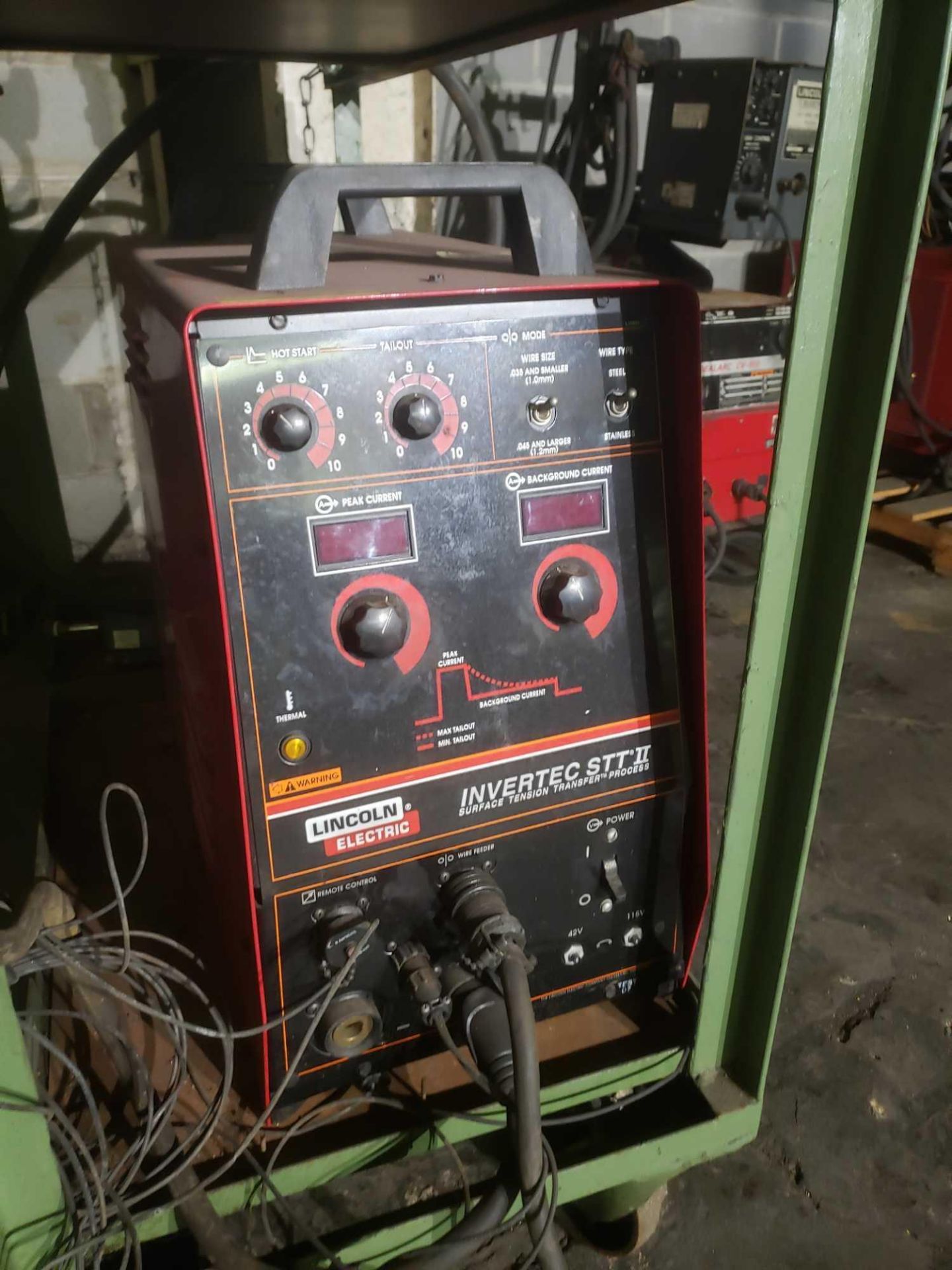 Lincoln Electric Invertec Stt 2 welder with lincoln Ln- 742 - Image 3 of 4