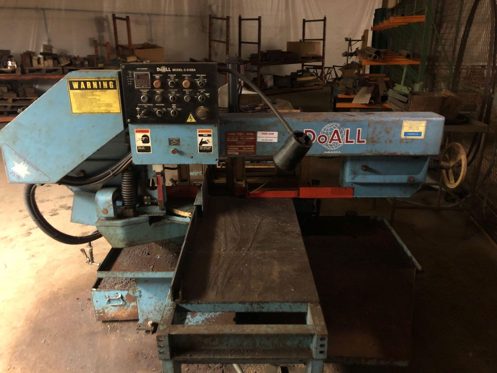 DoAll Industrial Bandsaw #C916SA