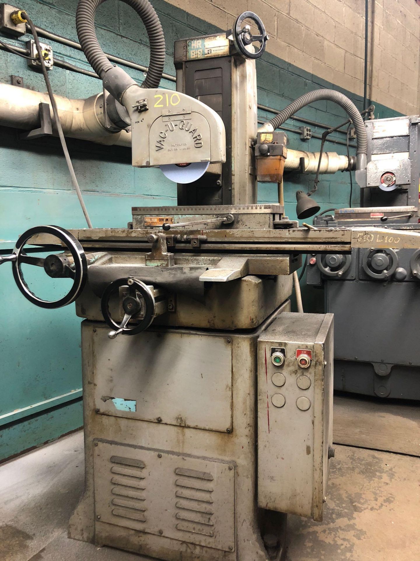 Boyar-Schultz Co, Husk-E-Line #HR818 Surface Grinder