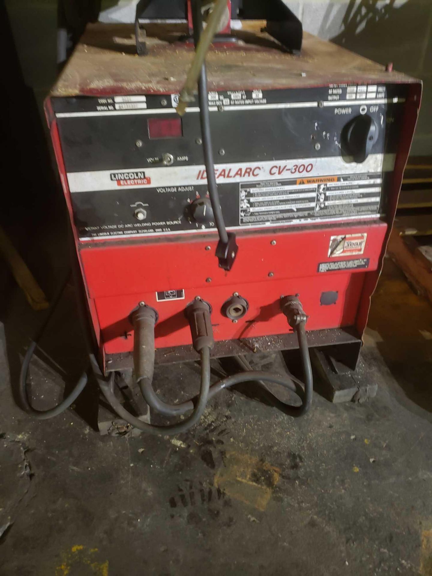 Lincoln Electric LN-7 Wire Feed Welder Idealarc CV-300 - Image 4 of 4