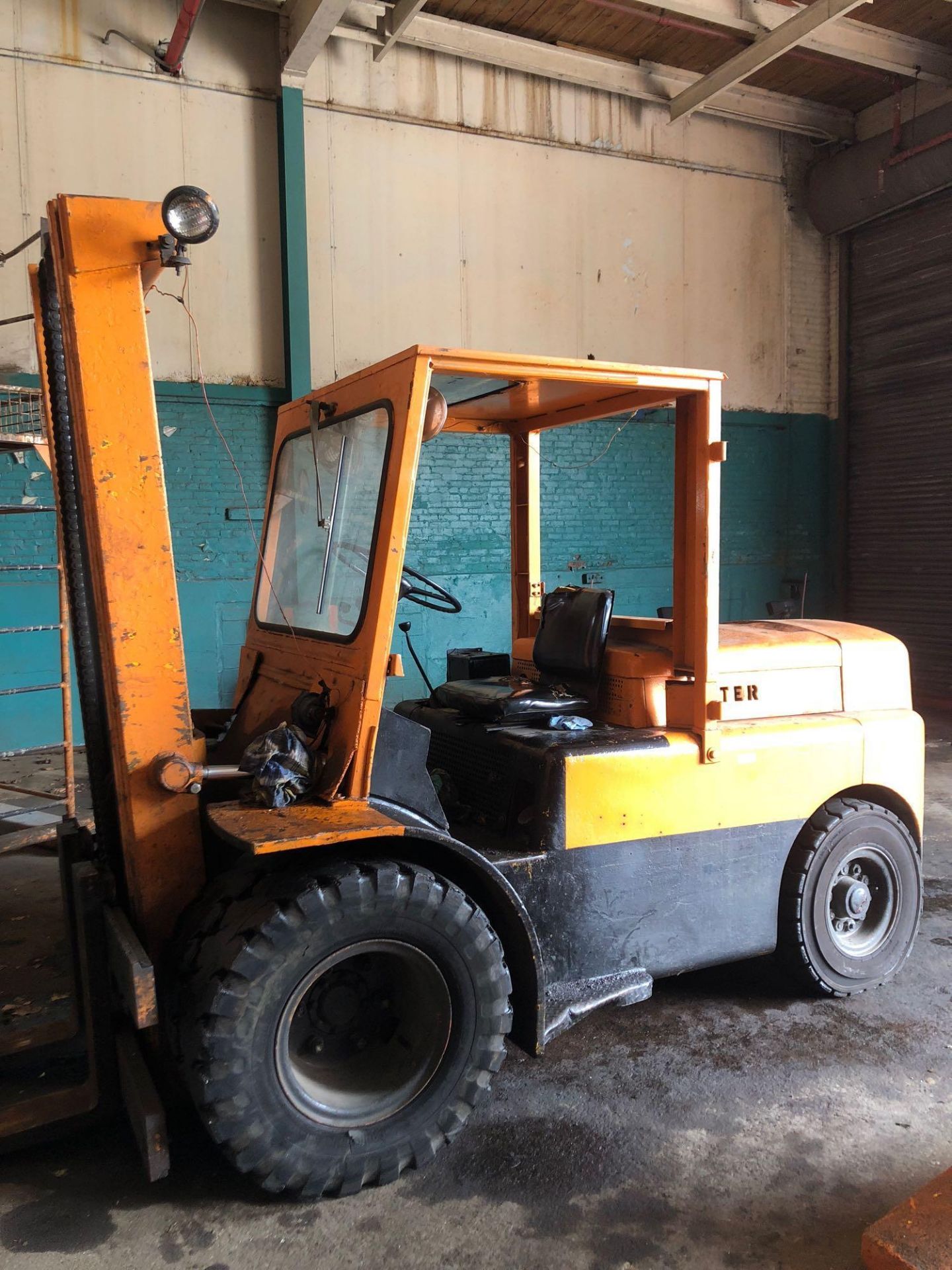 Hyster All Terrain Gas Engine Forklift