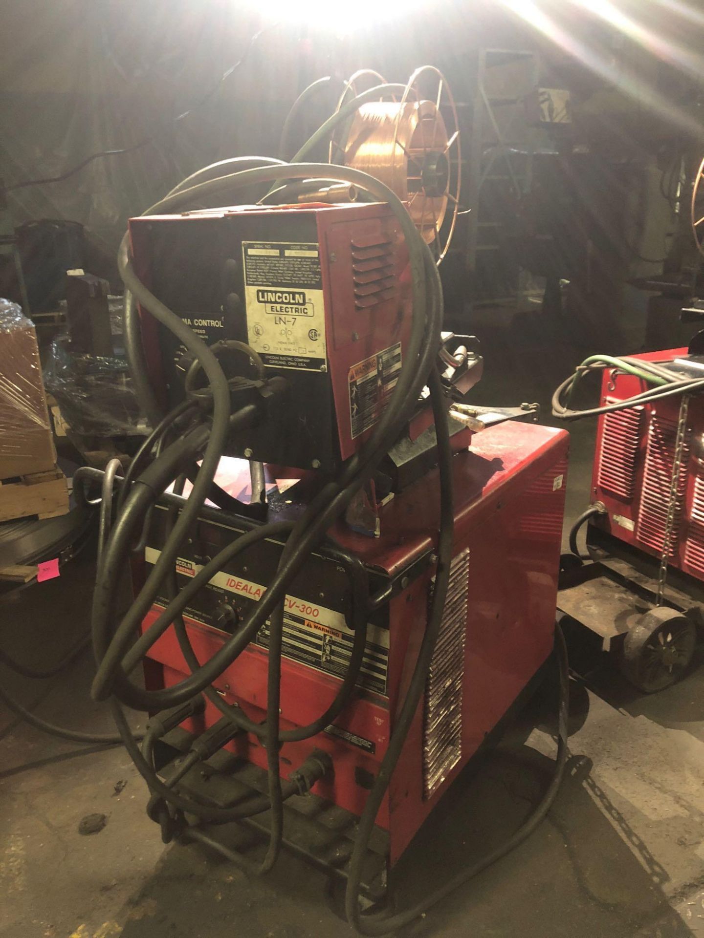 Lincoln Electric IdealArc CV-300 Welder w/LN-7 Feeder - Image 2 of 2