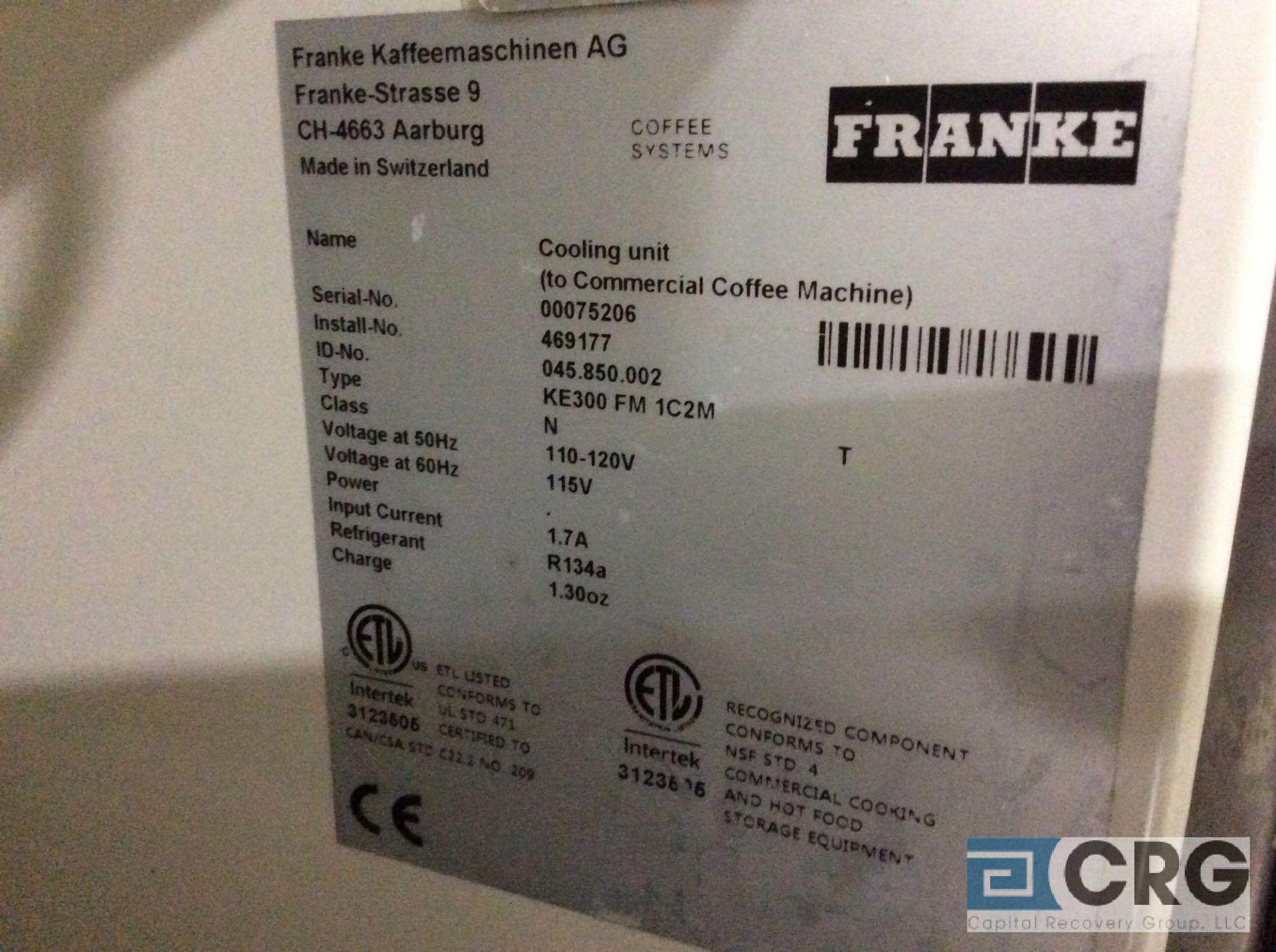 (1) Franke, FM850 Foam Master Espresso Machine (kitchen) - Image 3 of 4