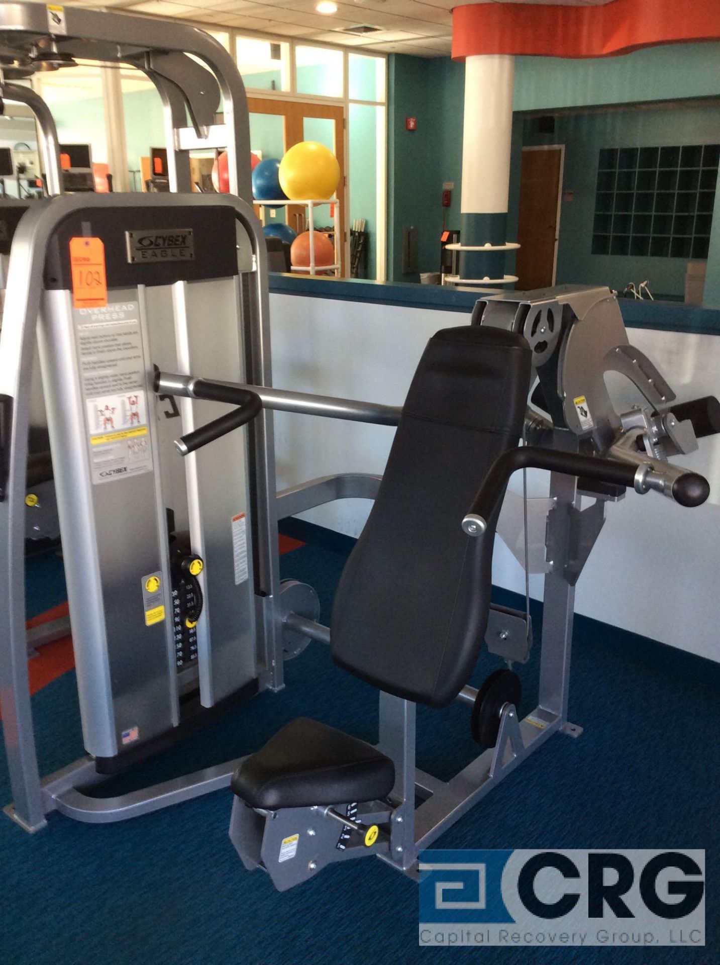 Cybex Eagle Overhead Press Machine