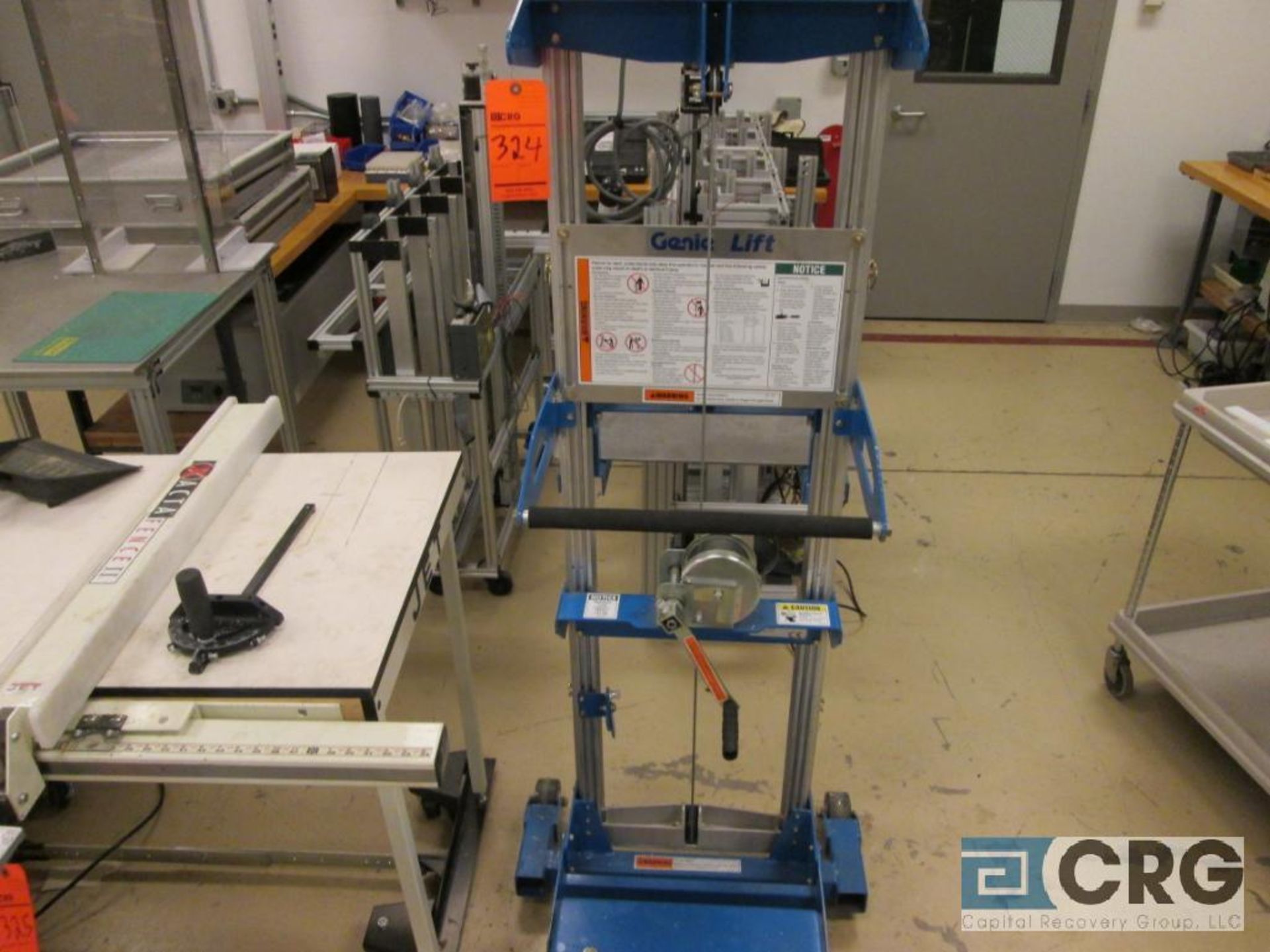 Genie lift manual cable hoist model # gl-8 serial # gl06-46100. (Machine) - Image 2 of 2