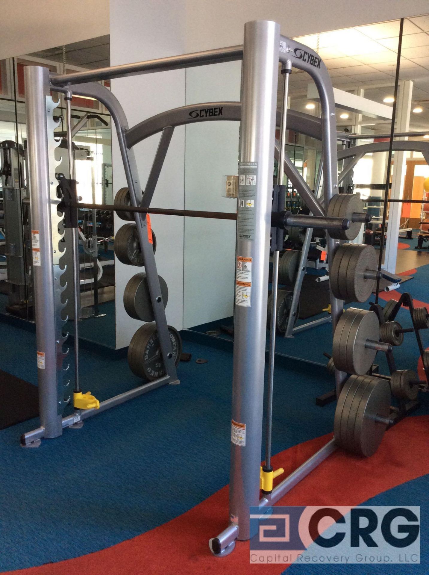 Cybex Smith Press Exercise Station - Includes Squats, Bench and Incline Presses, Bent Over Rows,