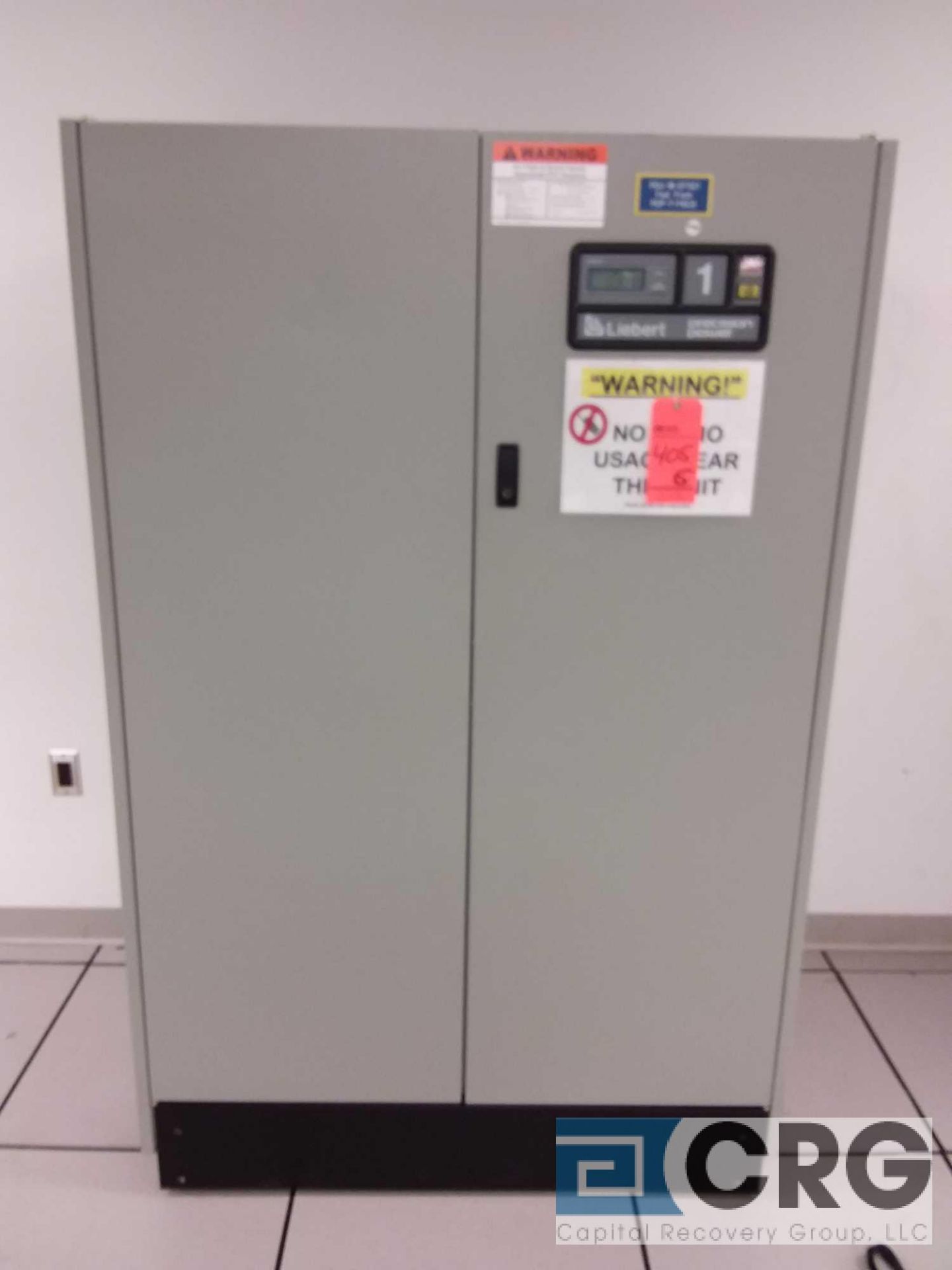 Lot of (6) Liebert Precision Power m/n PPA125C power distribution cabinets ***removal by appointment