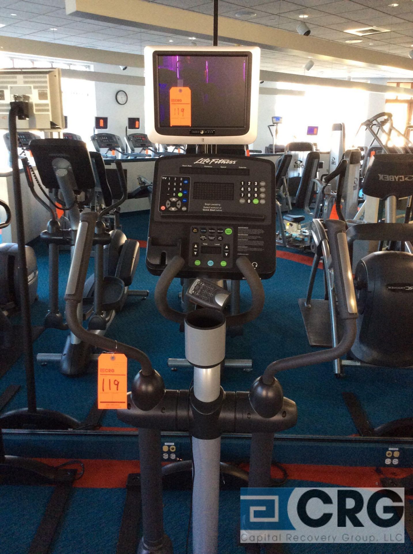 Life-Fitness CLSX Elliptical Machine with Cardio Theater Monitor, s/n CXX145168 - Image 3 of 3