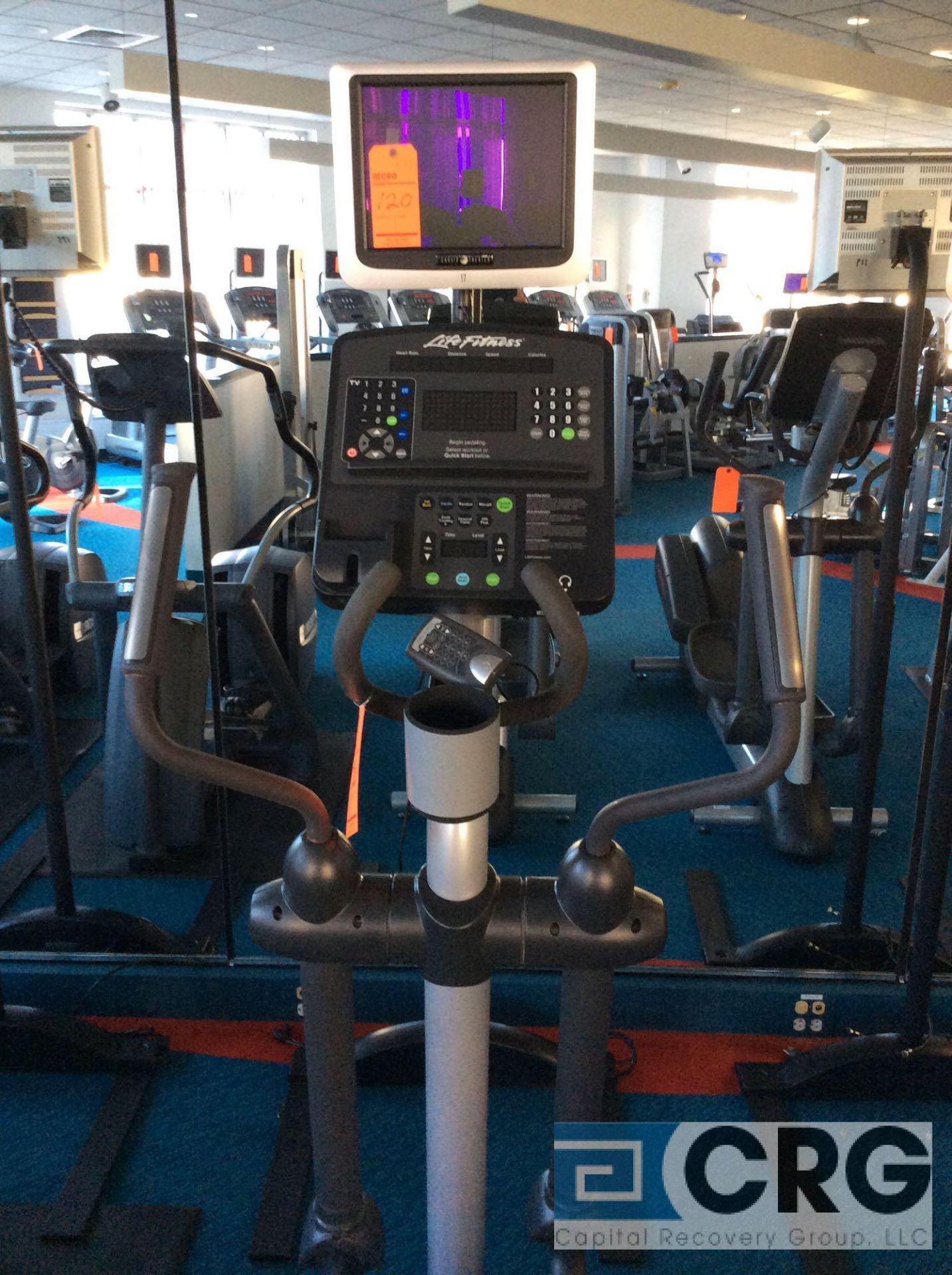 Life-Fitness CLSX Elliptical Machine with Cardio Theater Monitor, s/n CXX145167 - Image 3 of 3