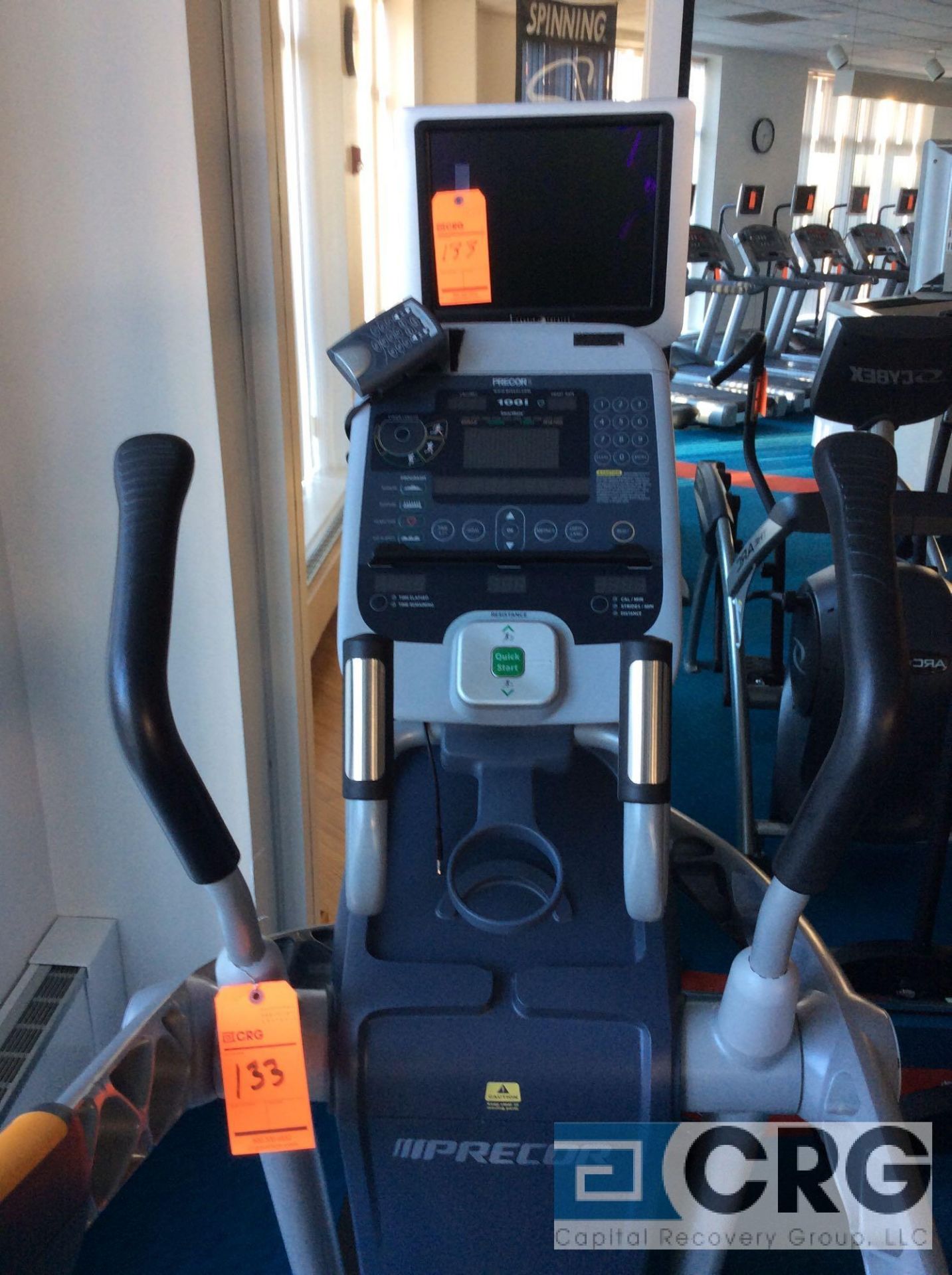 PRECOR 100 I Digital Elliptical Machine with Cardio Theater Monitor - Image 3 of 3