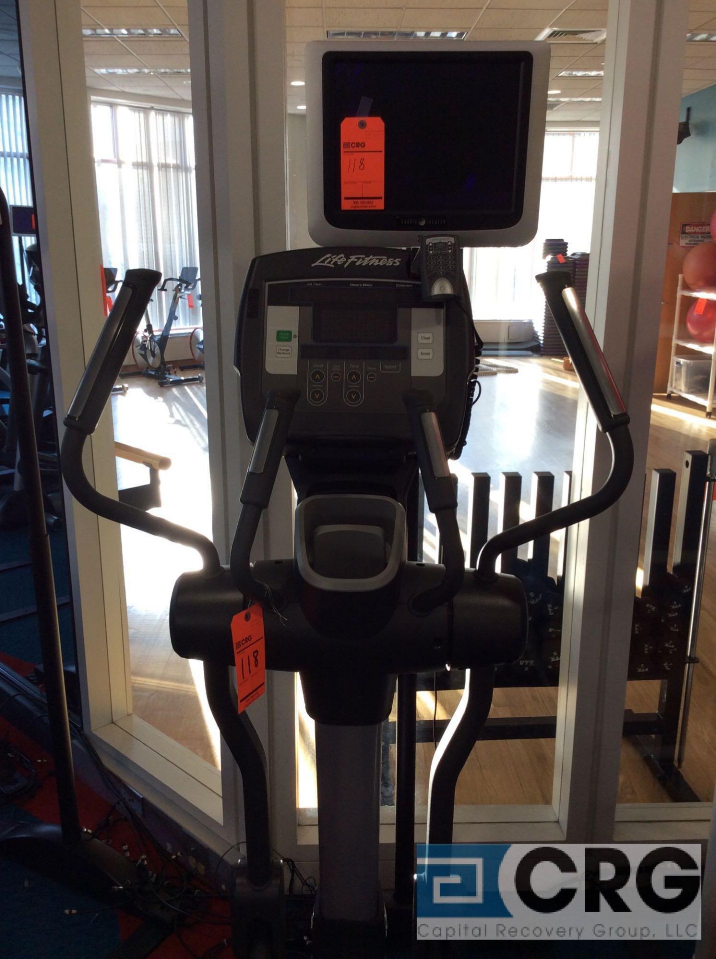 Life-Fitness 95X Elliptical Machine with Cardio Theater Monitor, s/n XTM125170 - Image 3 of 3