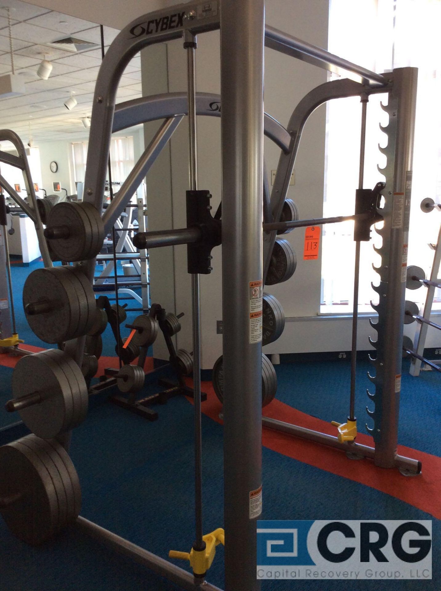 Cybex Smith Press Exercise Station - Includes Squats, Bench and Incline Presses, Bent Over Rows, - Image 2 of 3