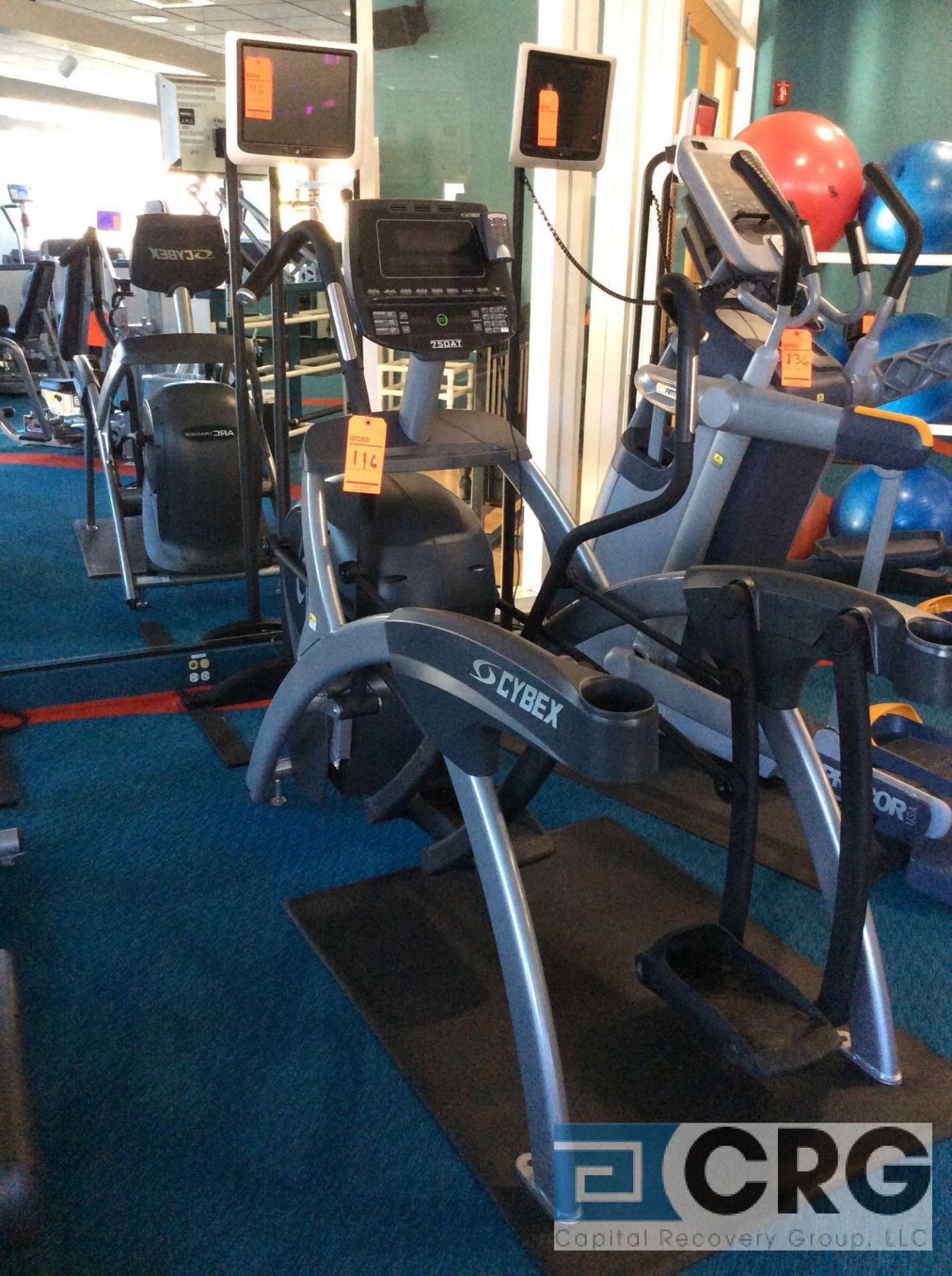 Cybex 750 AT Arc Trainer Machine with Cardio Theater monitor