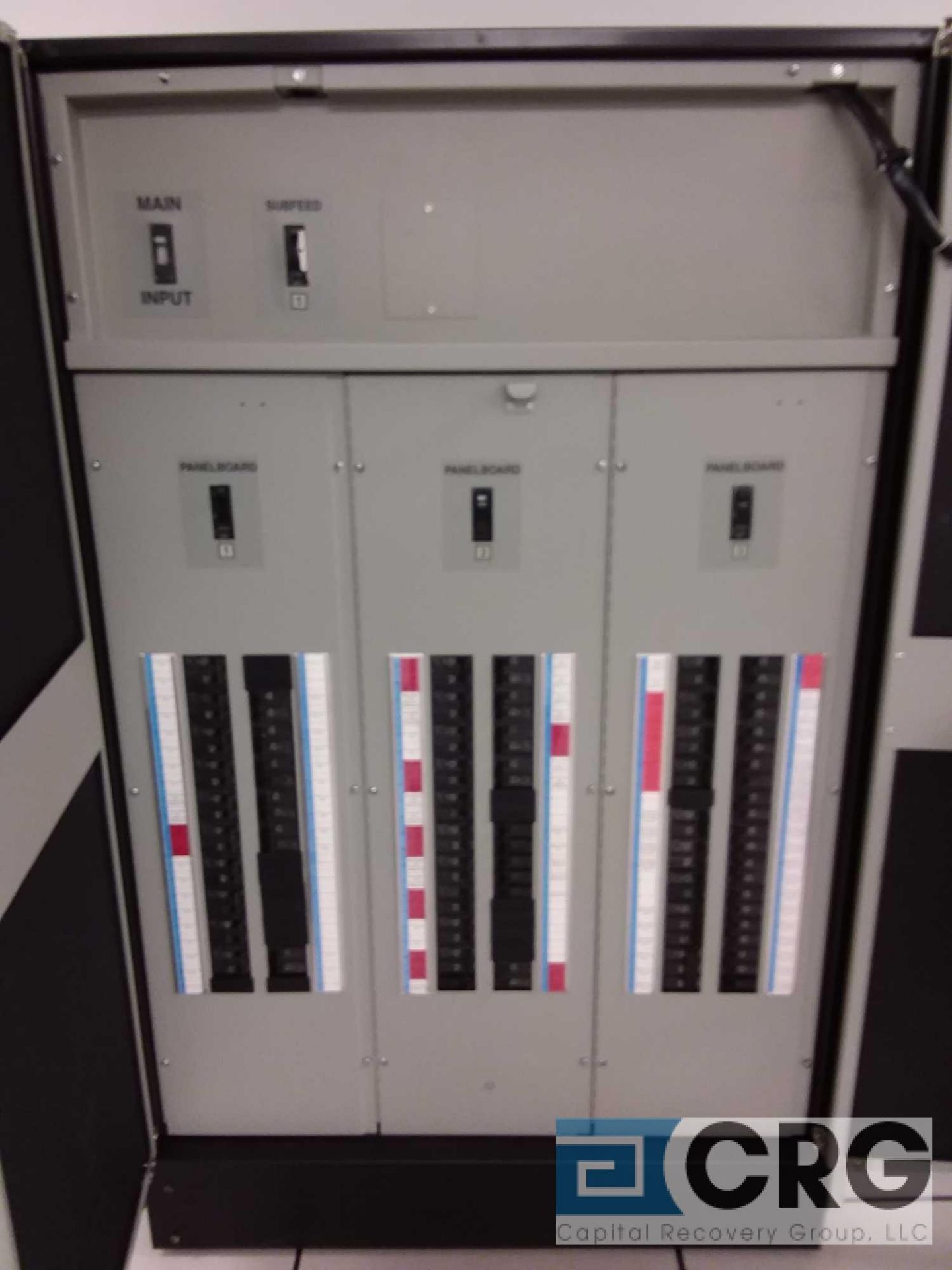 Lot of (6) Liebert Precision Power m/n PPA125C power distribution cabinets ***removal by appointment - Image 2 of 4