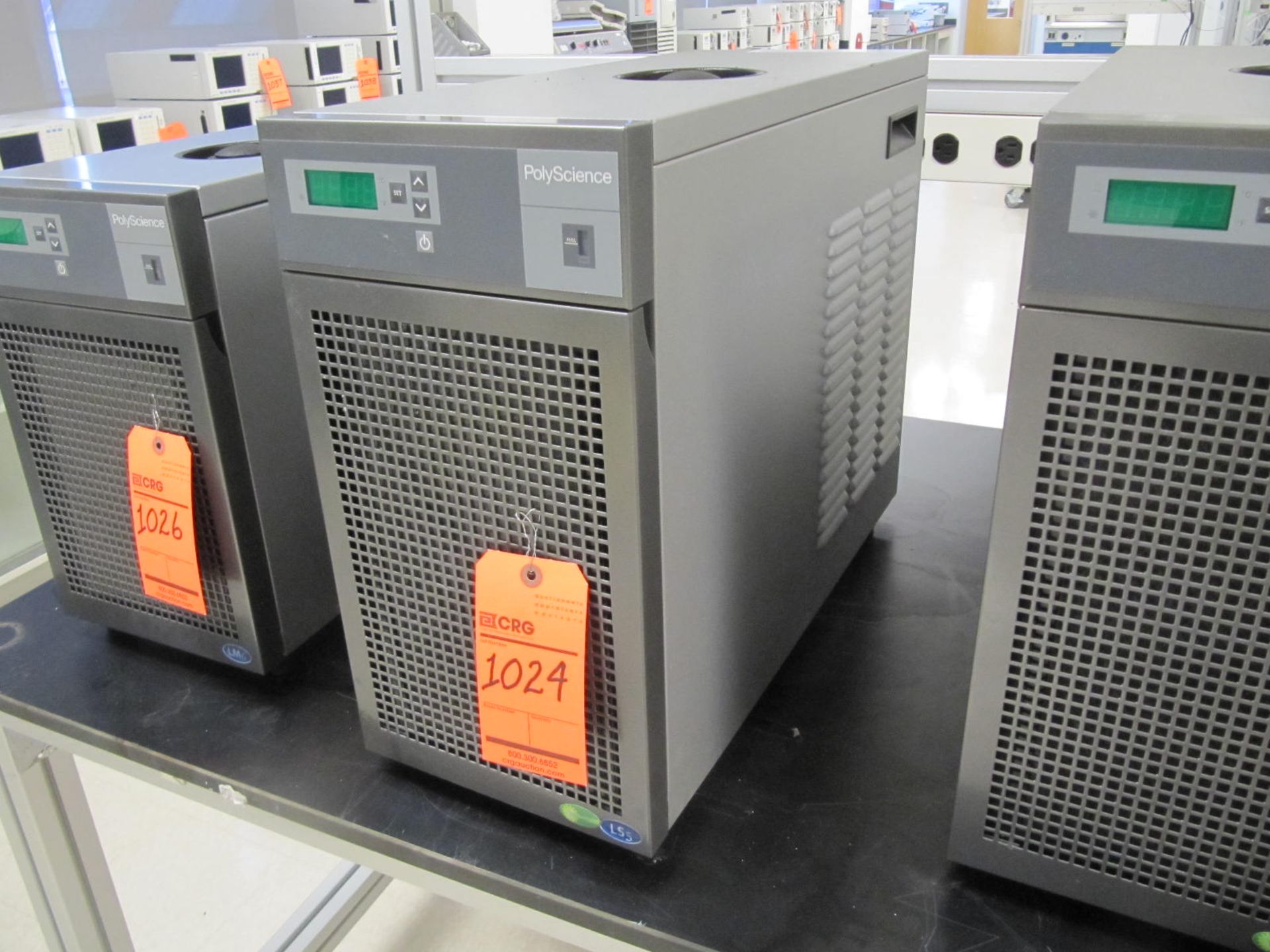 PolyScience LS51MX1A113C benchtop chiller, S/n 3J3B0399, located building 5, 5th floor, room F522