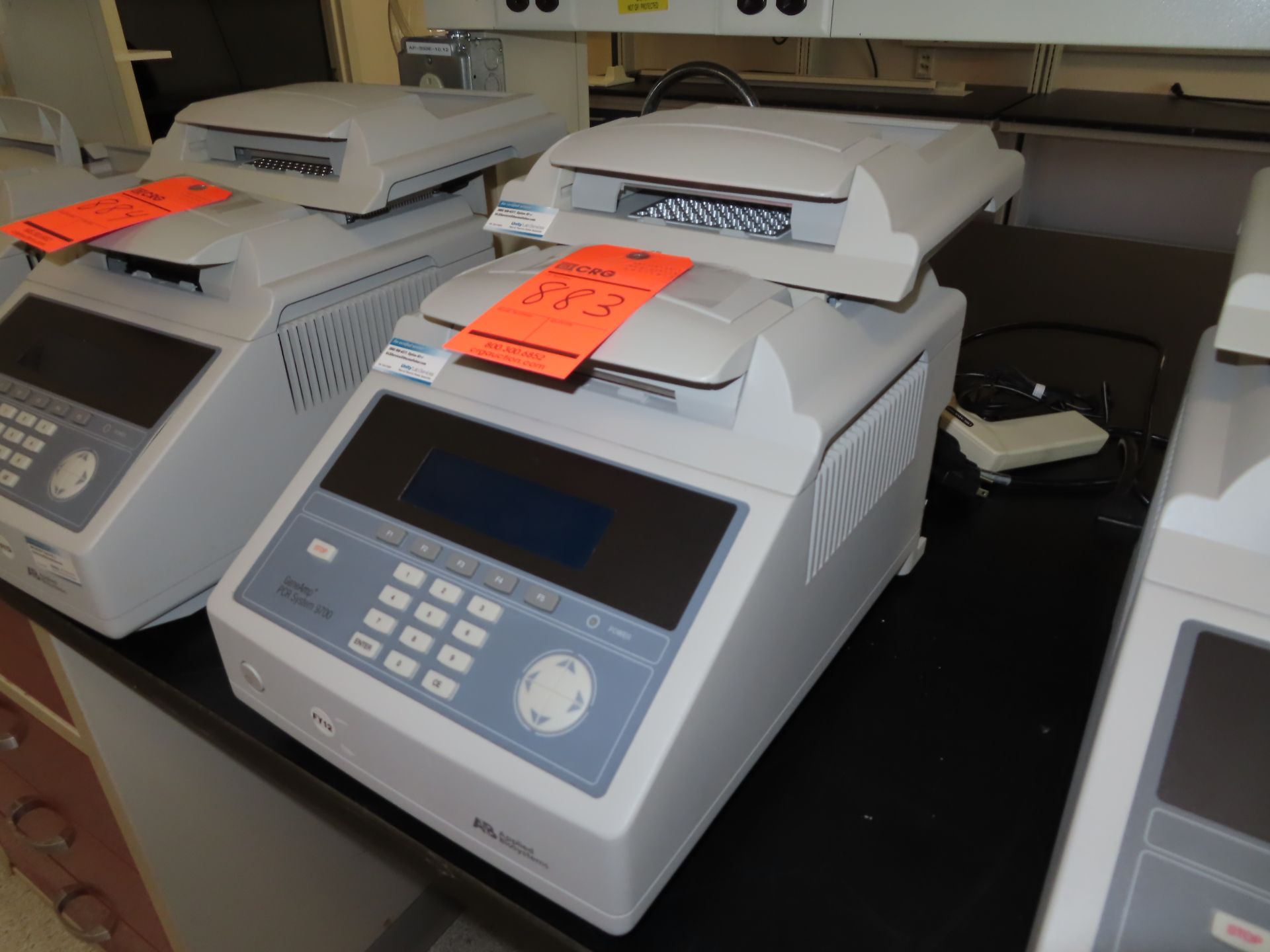 Applied Biosystems 9700 GeneAmp PCR System, located C wing, 3rd floor, room 357A